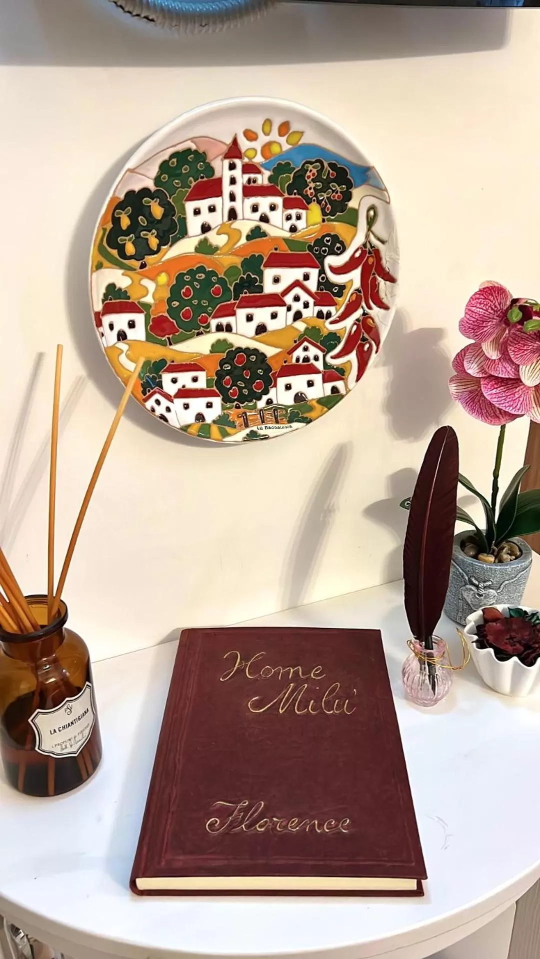 Decorative detail in Home Milù Florence