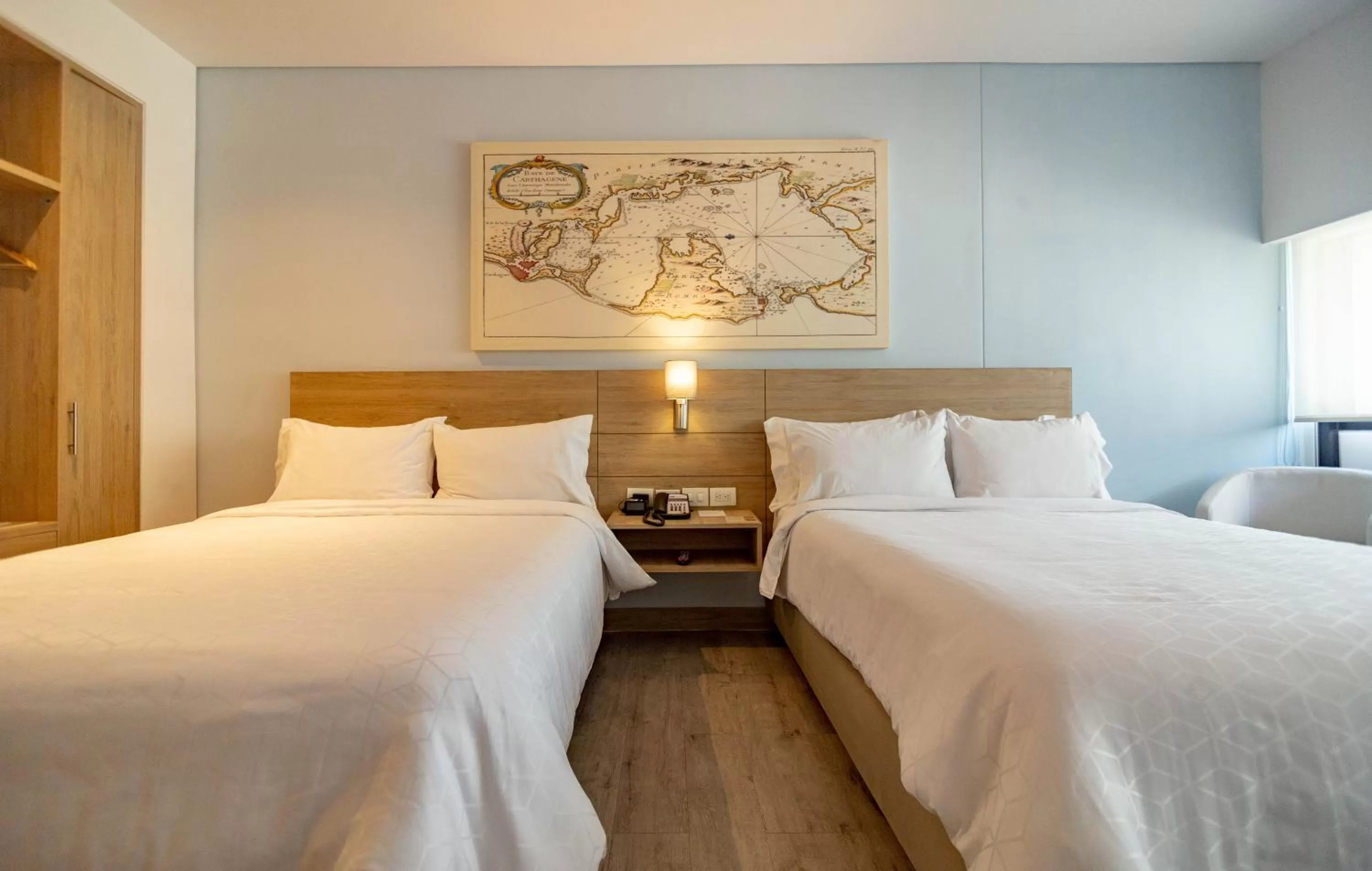 Bed in Holiday Inn Express Cartagena Manga by IHG