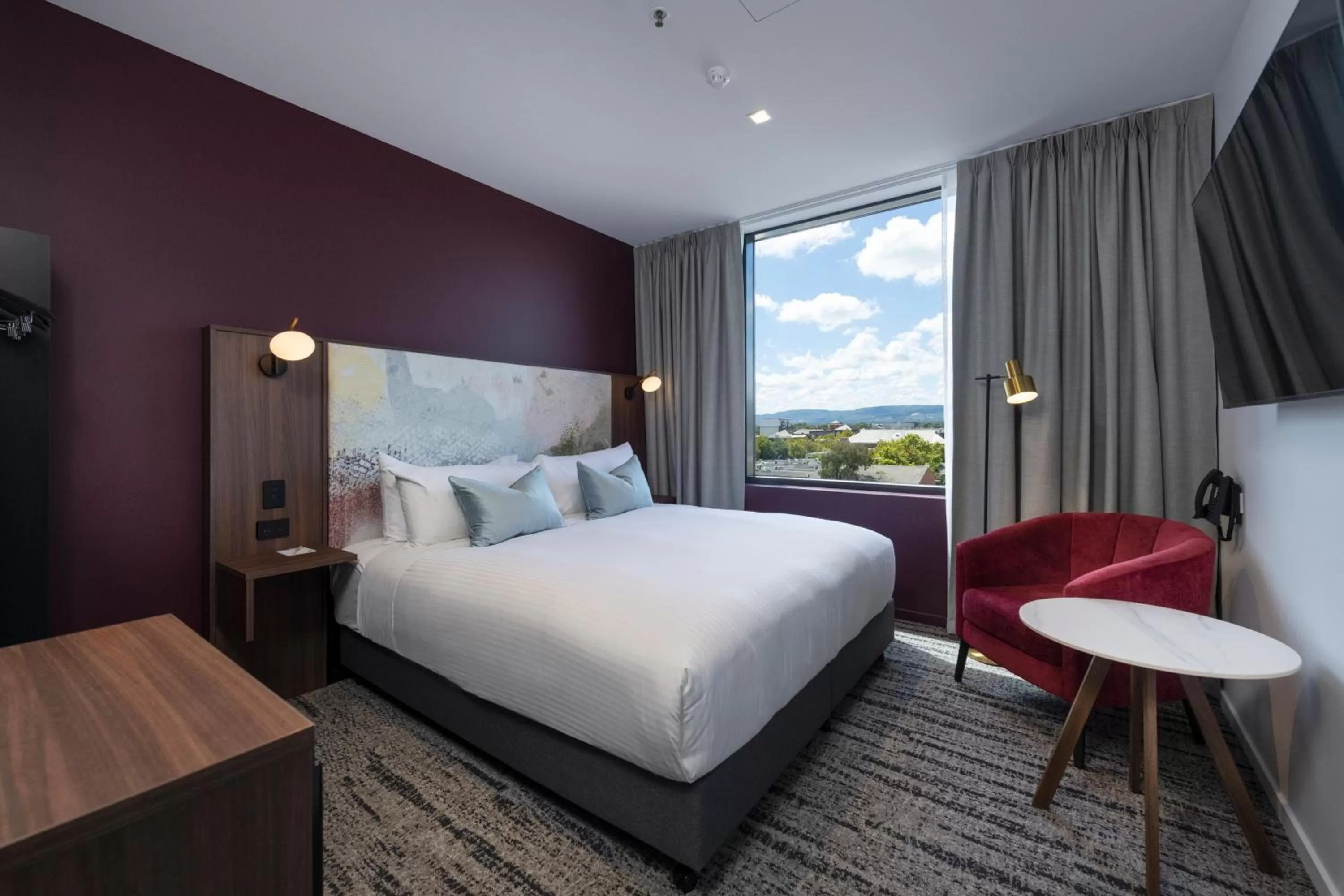 Bedroom, Bed in TRYP Adelaide by Wyndham