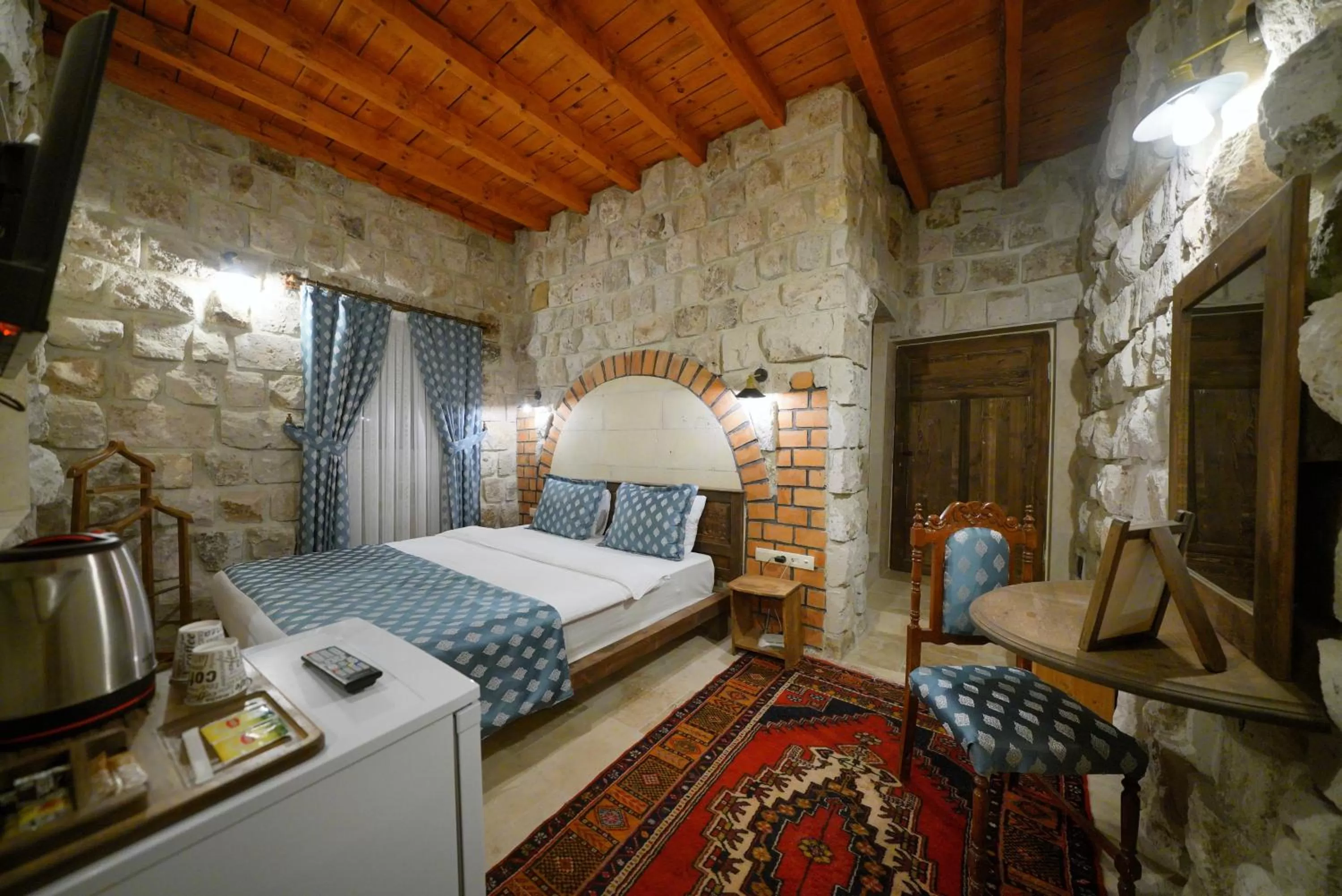 Bedroom, Bed in Cappadocia Nar Cave House & Swimming Pool
