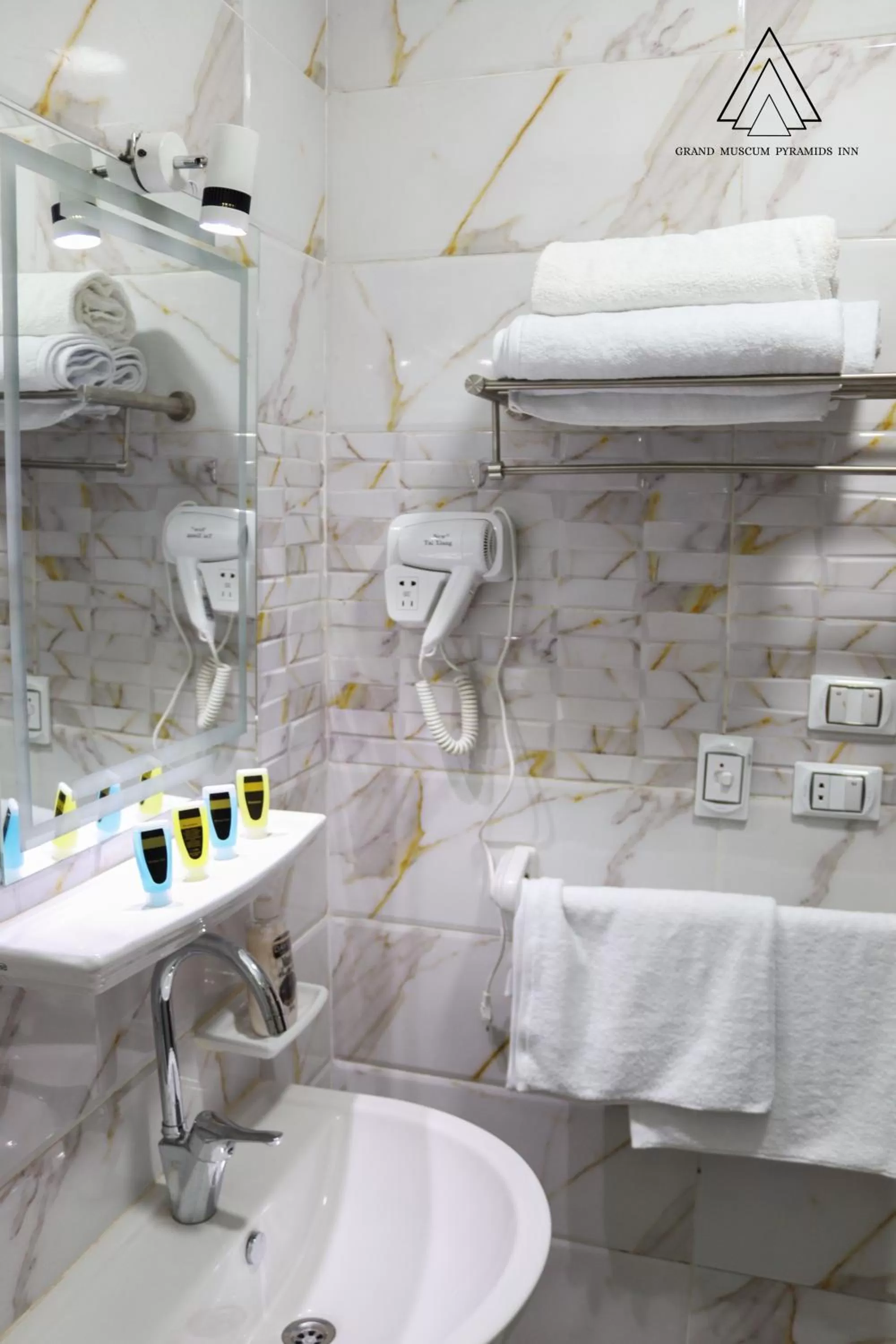 towels in Grand Museum Pyramids Inn