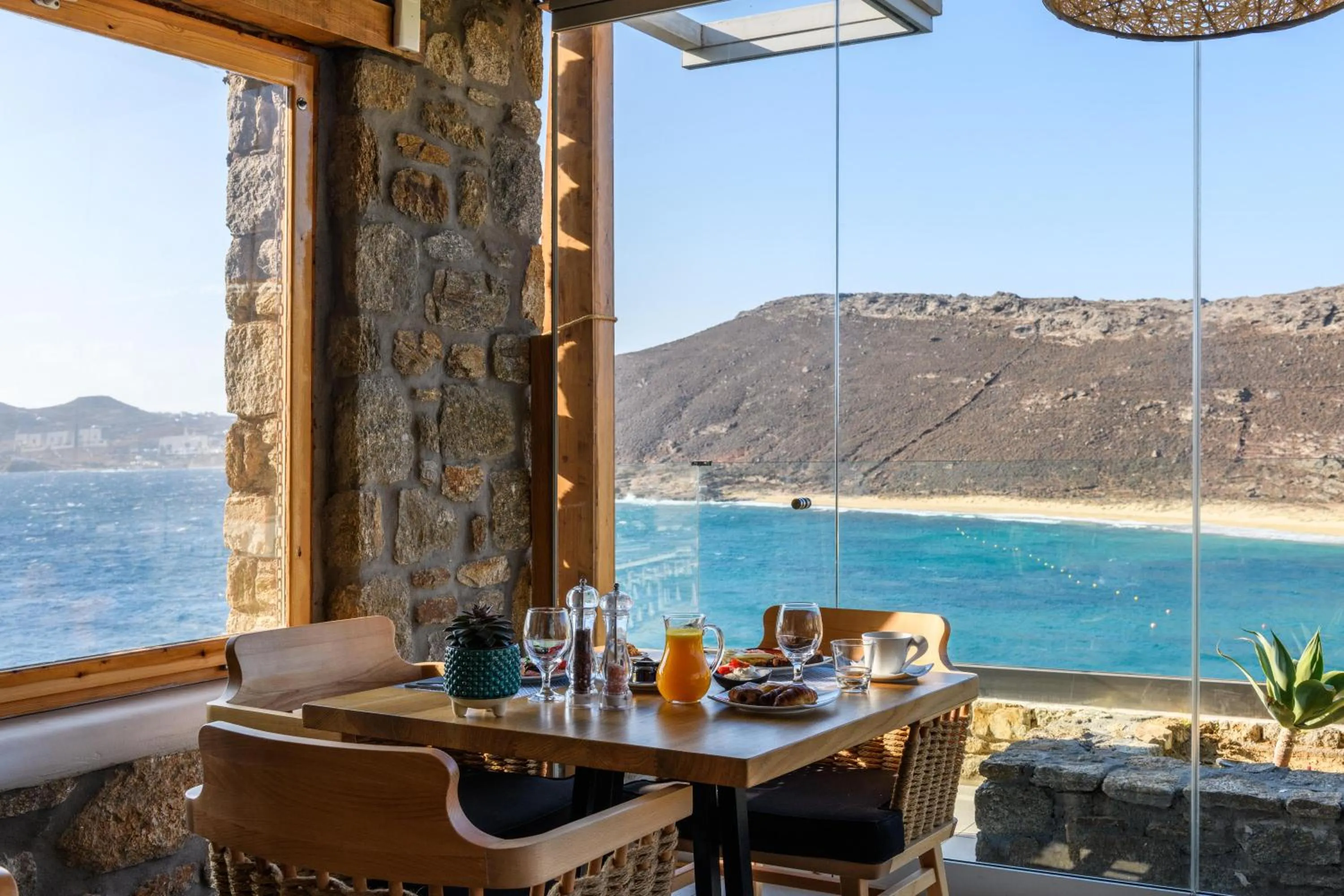 Breakfast in Panormos Village Hotel