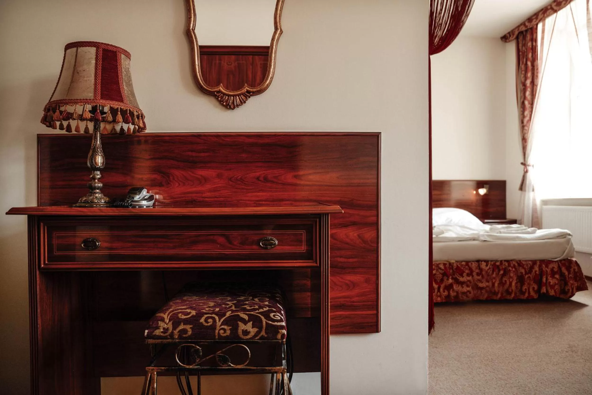 Living room in Old Time Hotel