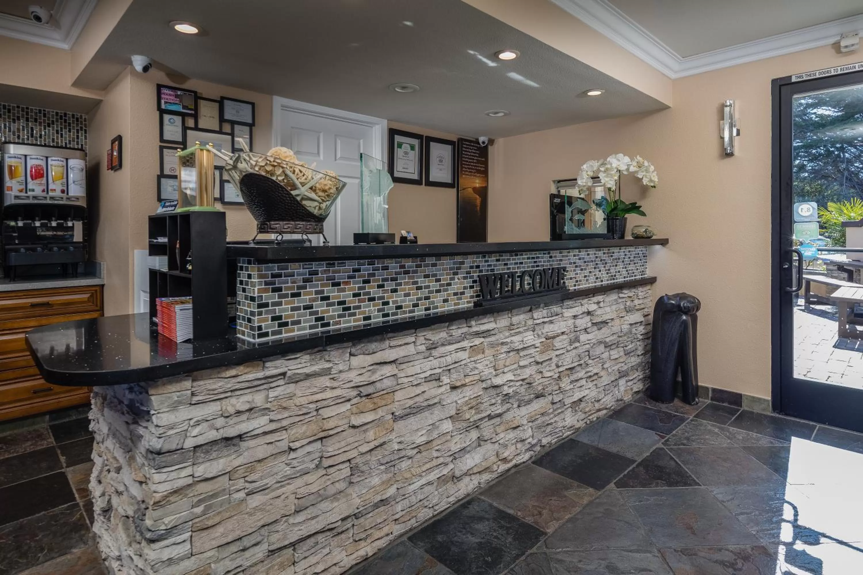 Lobby or reception in Stage Coach Lodge