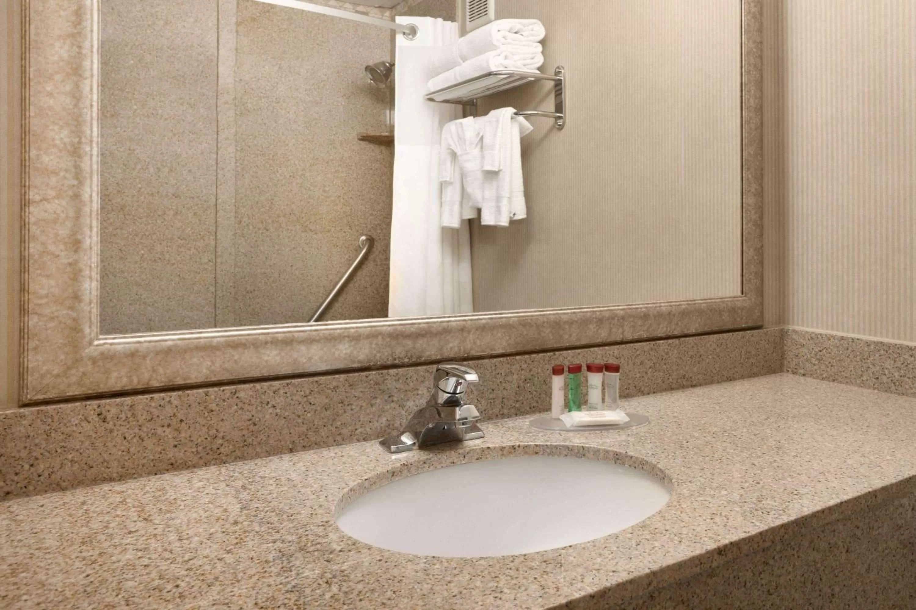 Bathroom in Ramada by Wyndham Newark/Wilmington