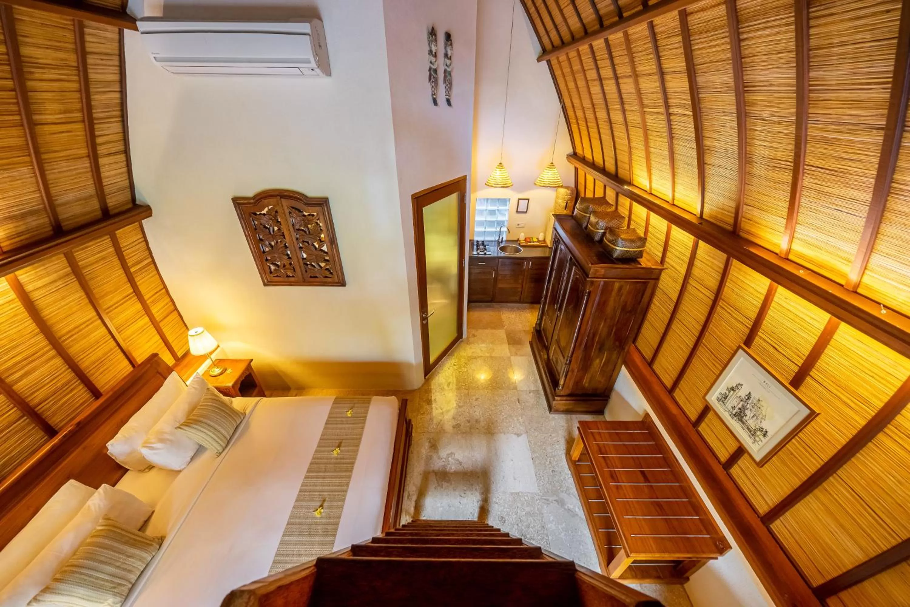 Bed in Klumpu Bali Resort