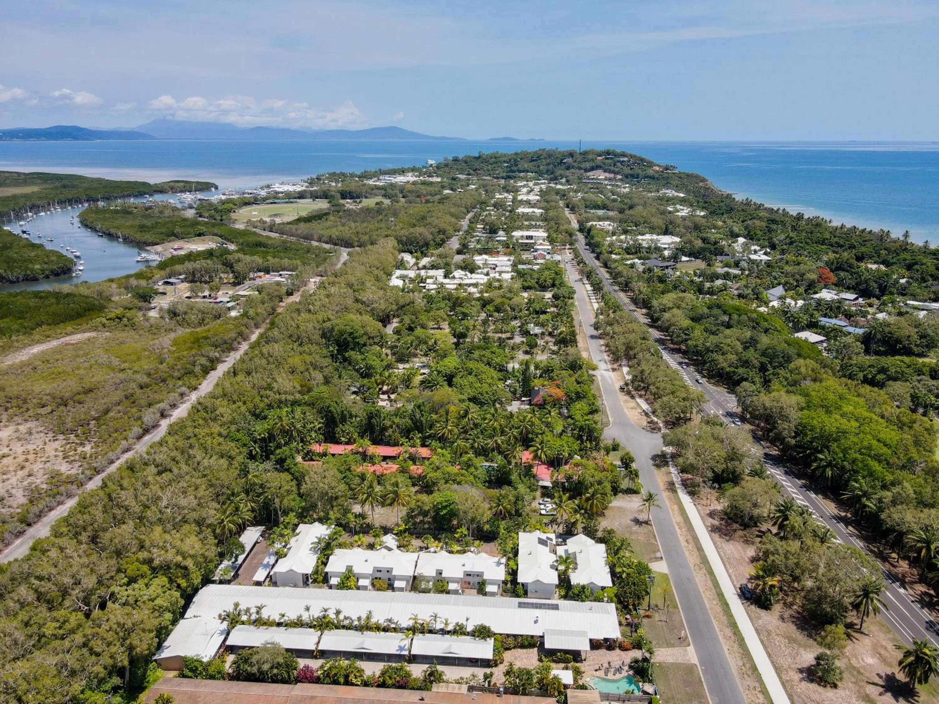 Bird's eye view in Tropical Nites Holiday Townhouses