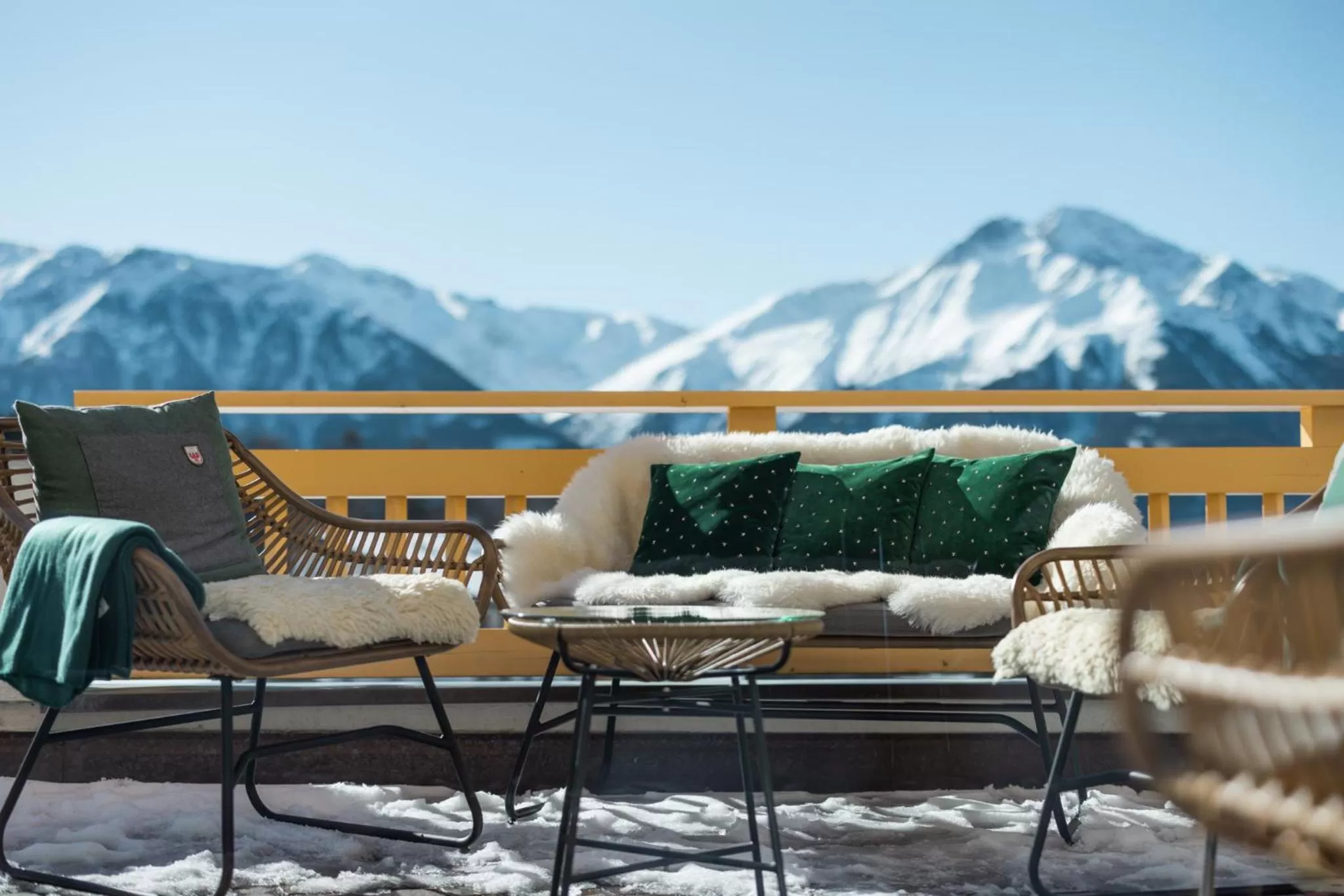 View (from property/room) in Vitalhotel Kaiserhof