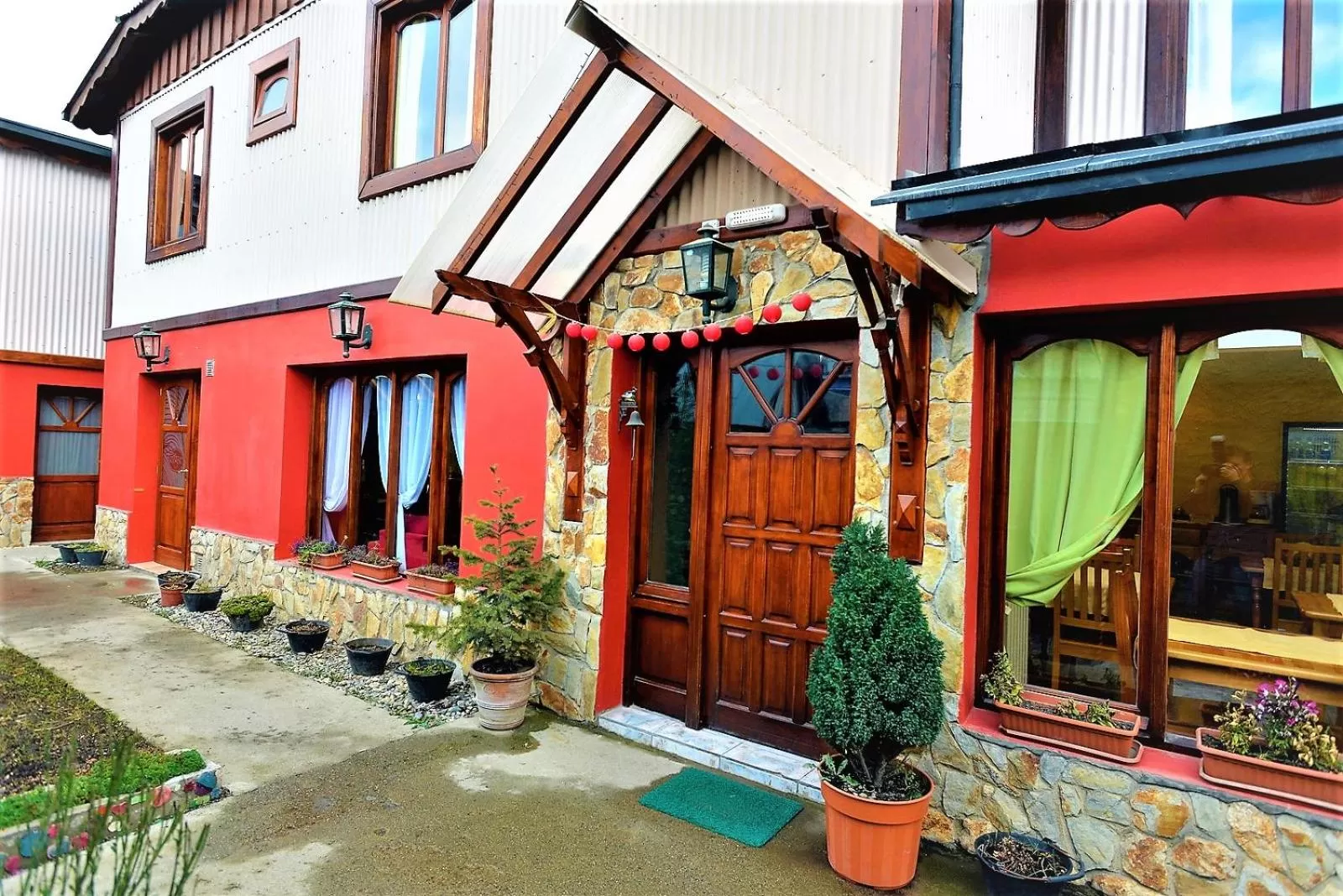 Patio in Mysten Kepen B&B