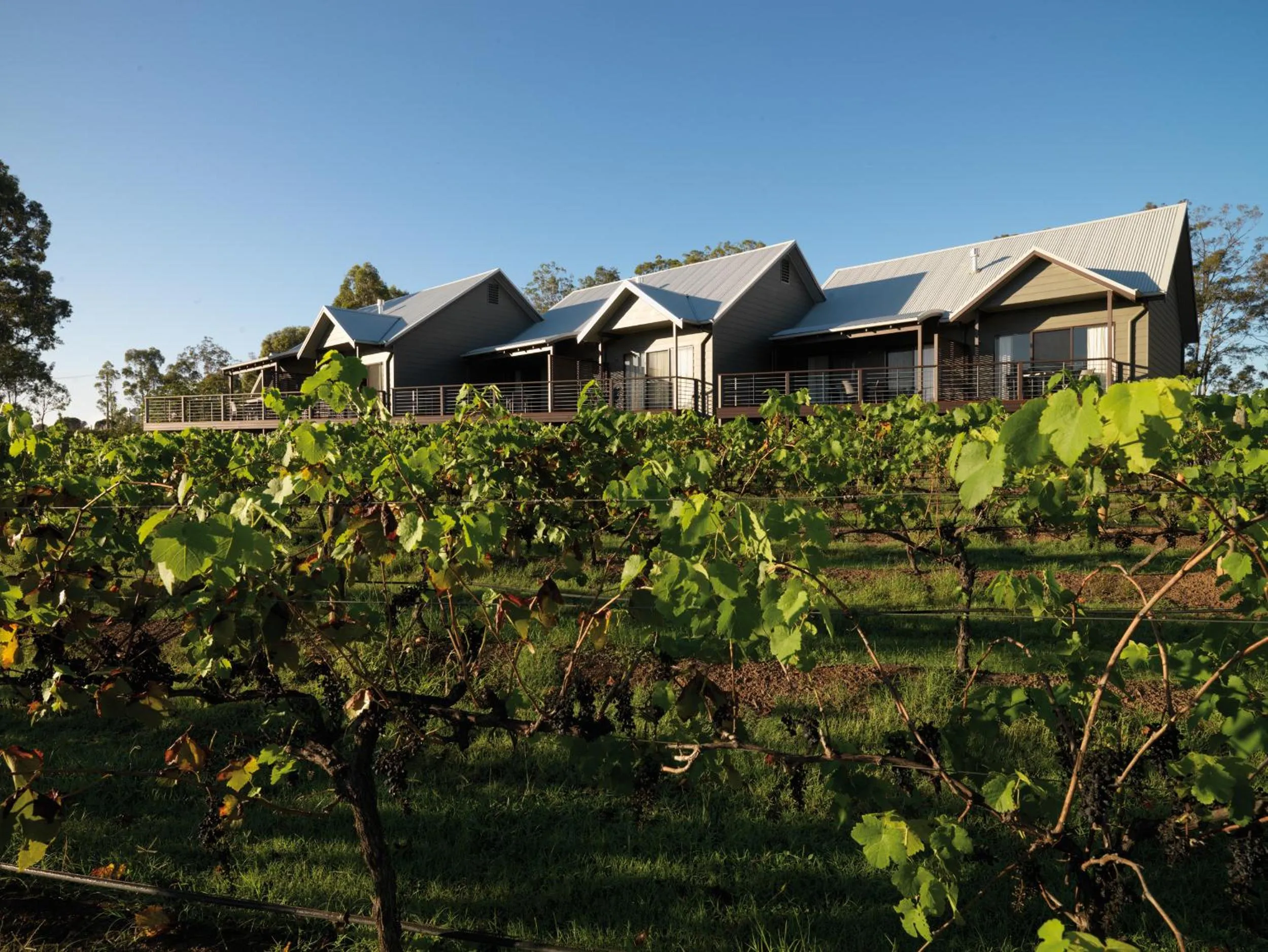 Facade/entrance in Hermitage Lodge