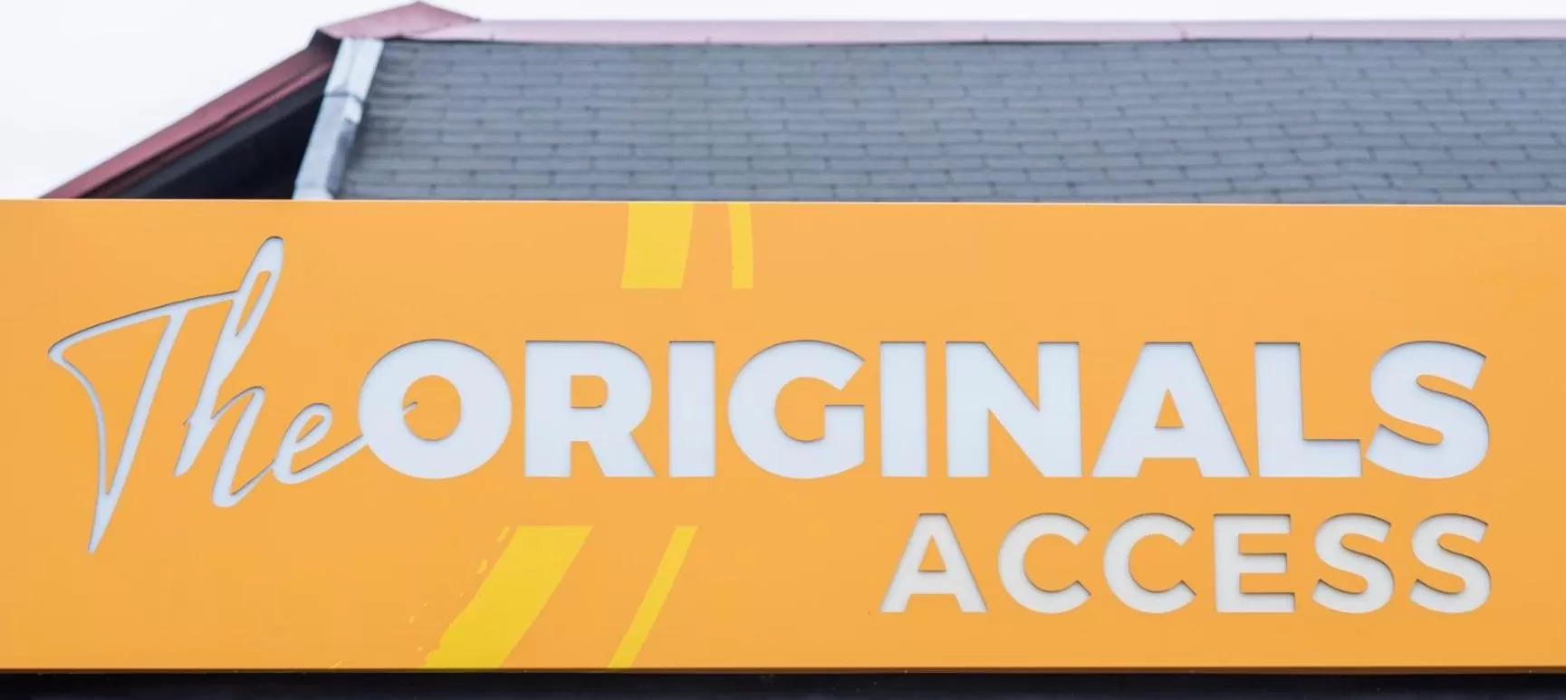 Property logo or sign in The Originals Access Hôtel Bordeaux Aéroport