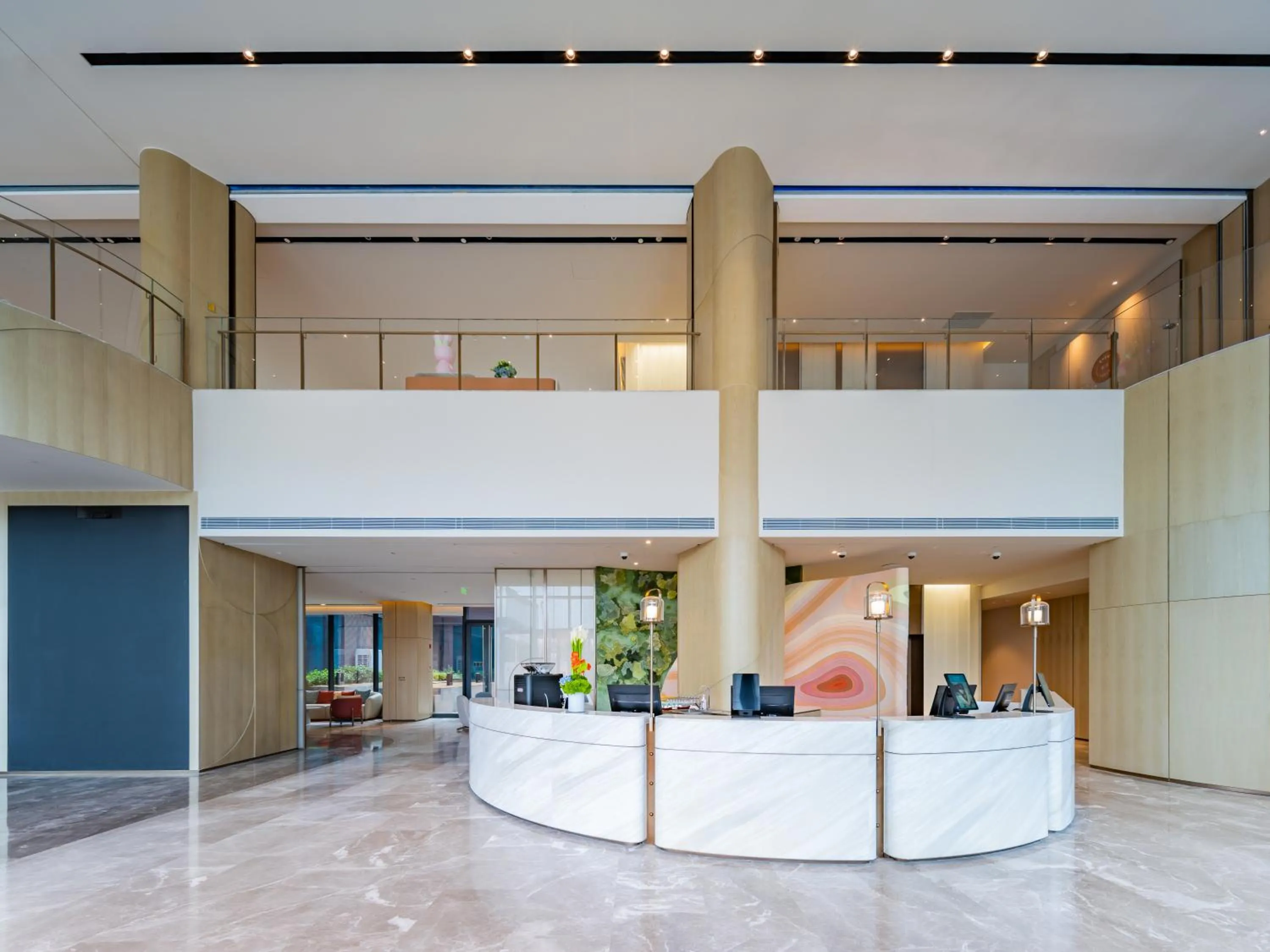 Lobby or reception in EVEN Hotels Shanghai Expo by IHG