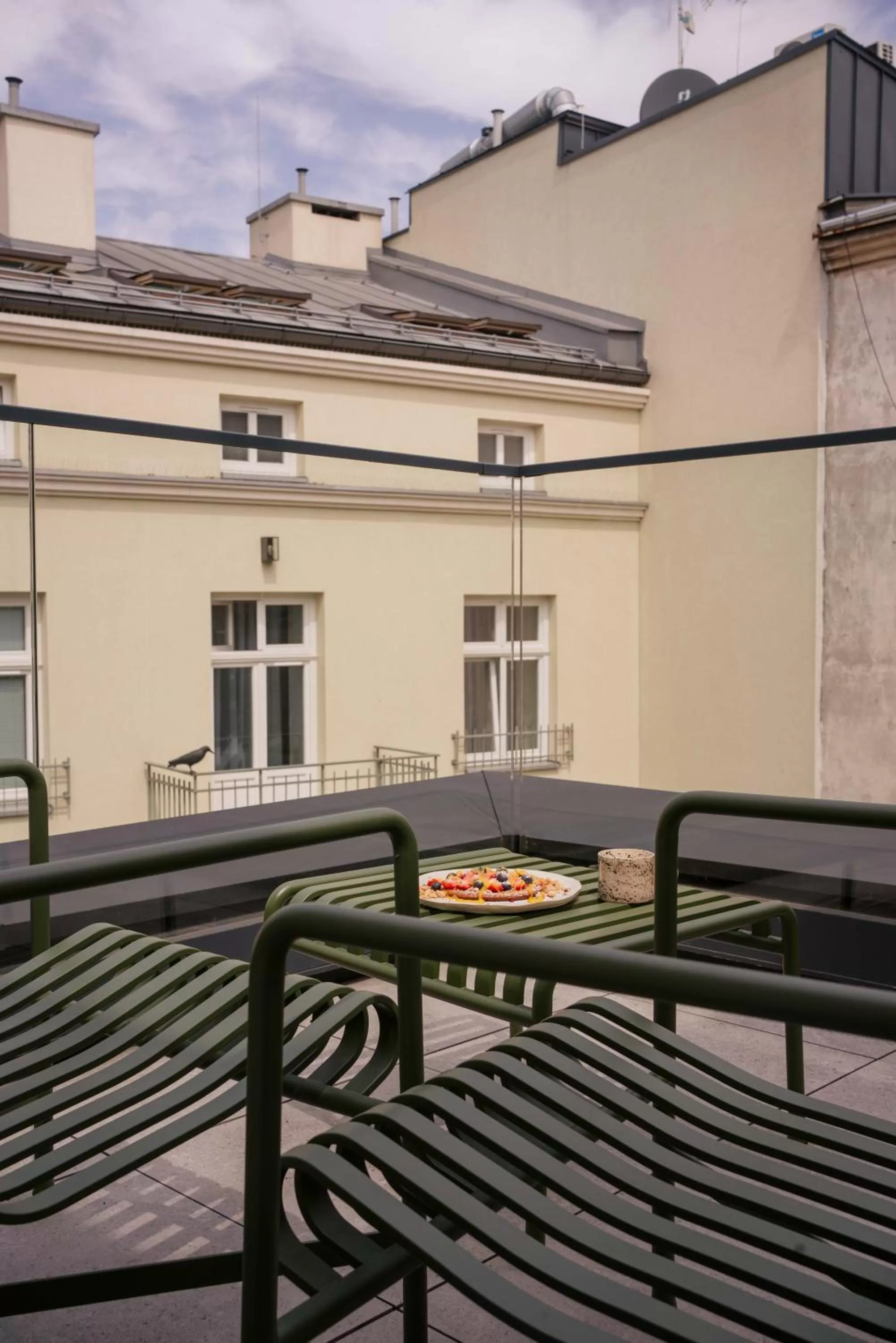 Patio in Warszauer Hotel