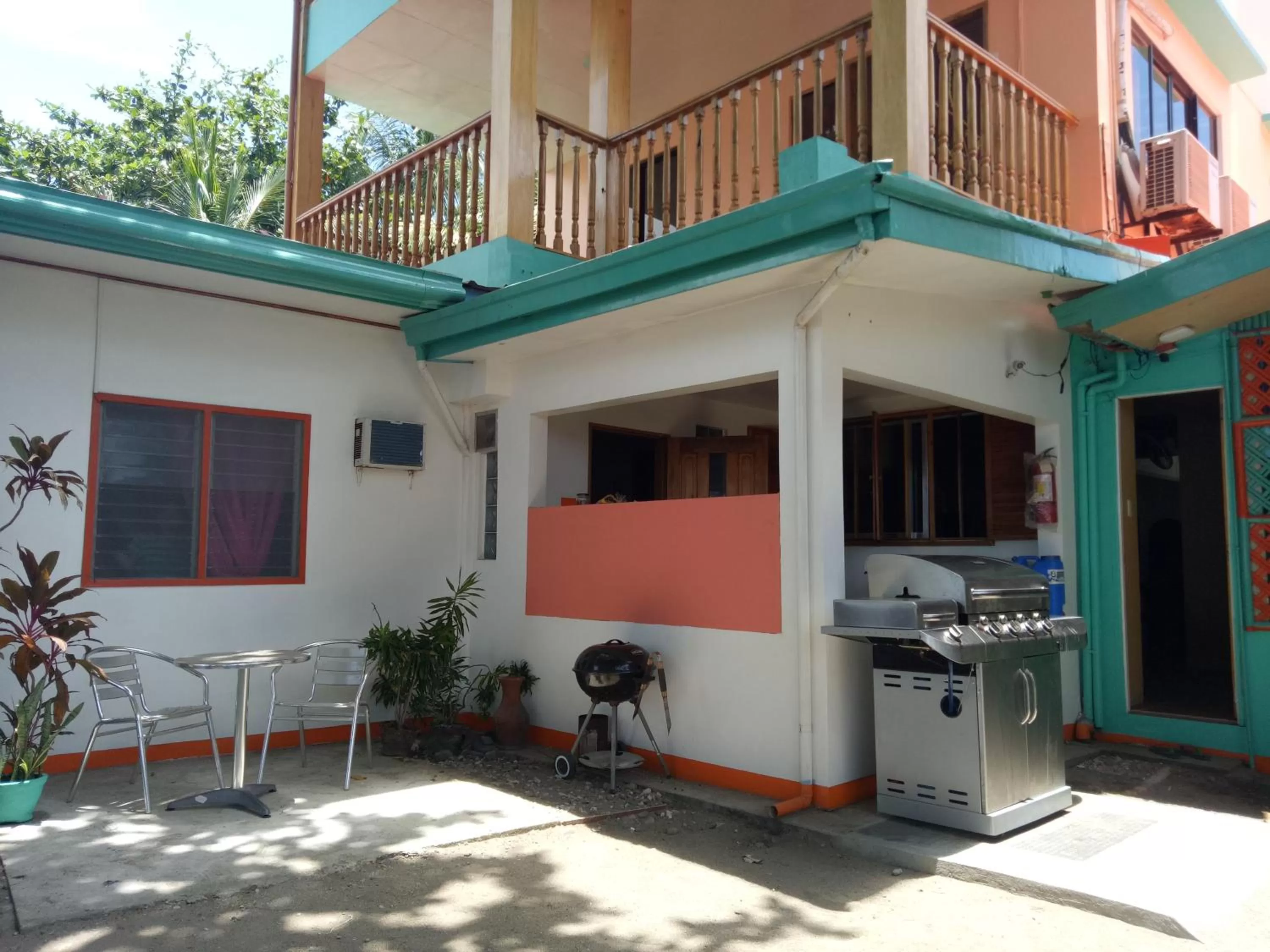 Patio in SmallFry's Beach Resort