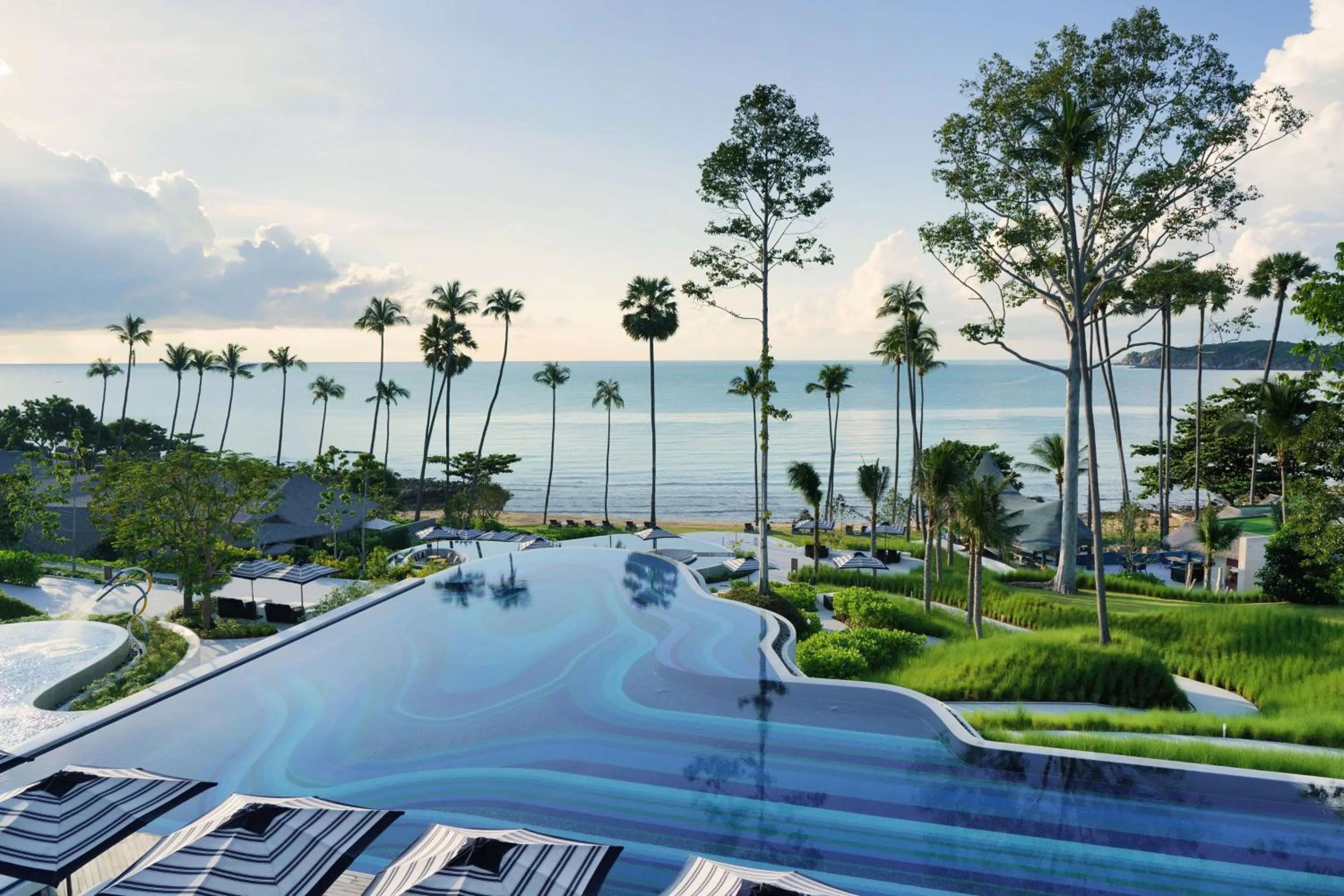 Swimming pool in Hyatt Regency Koh Samui