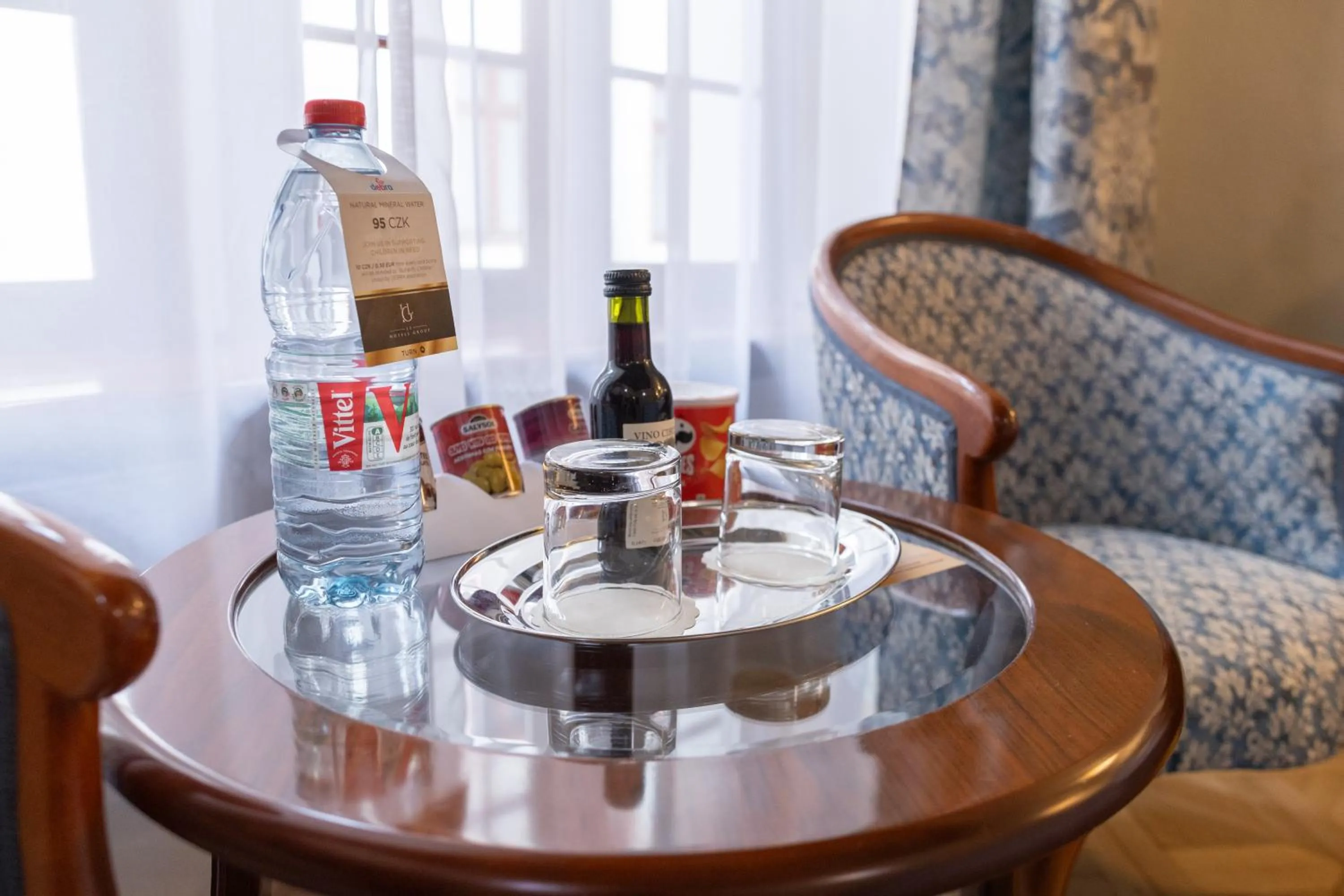 Food and drinks in Hotel Elite Prague