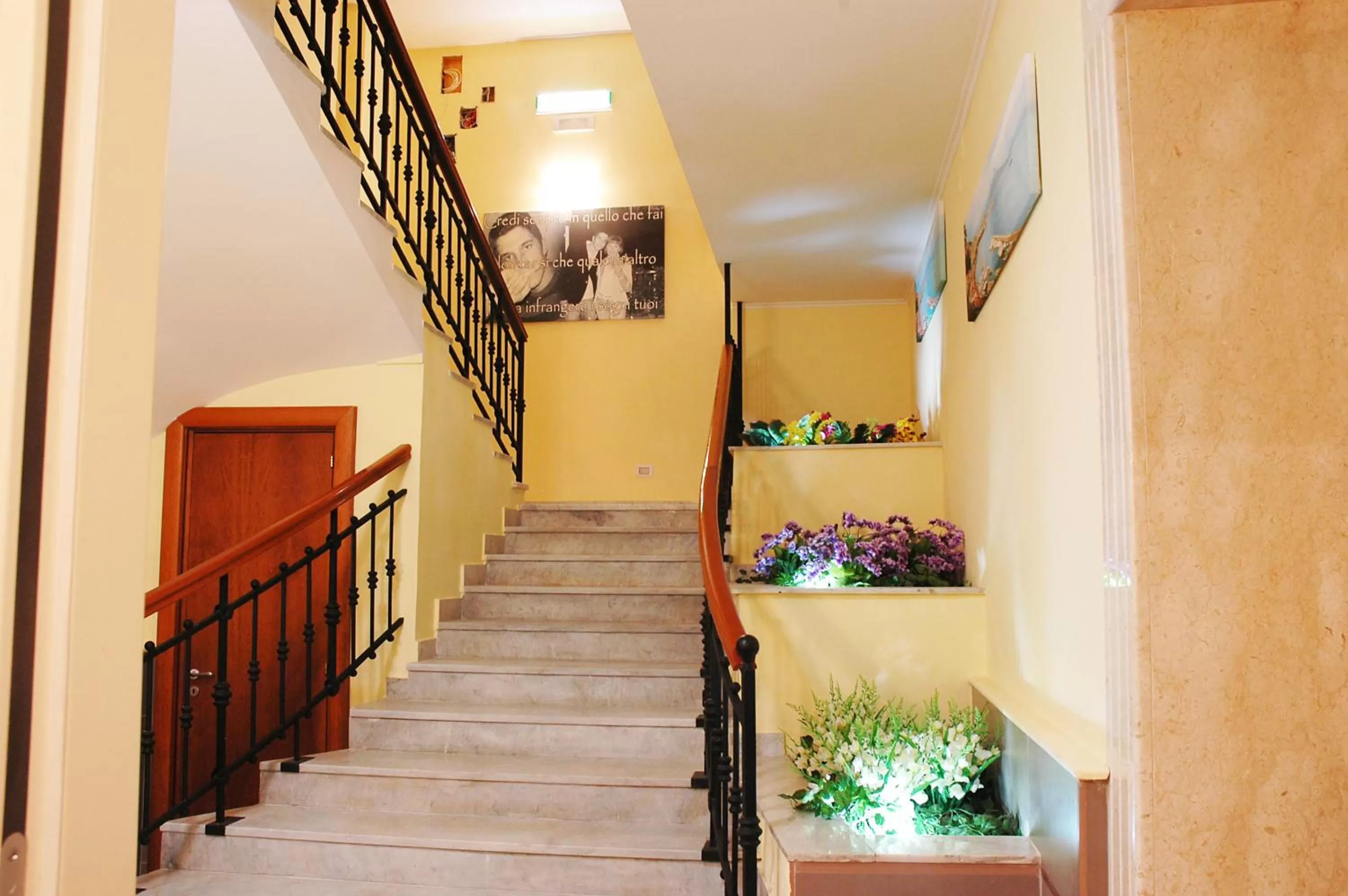 Decorative detail in Capodichino International Hotel