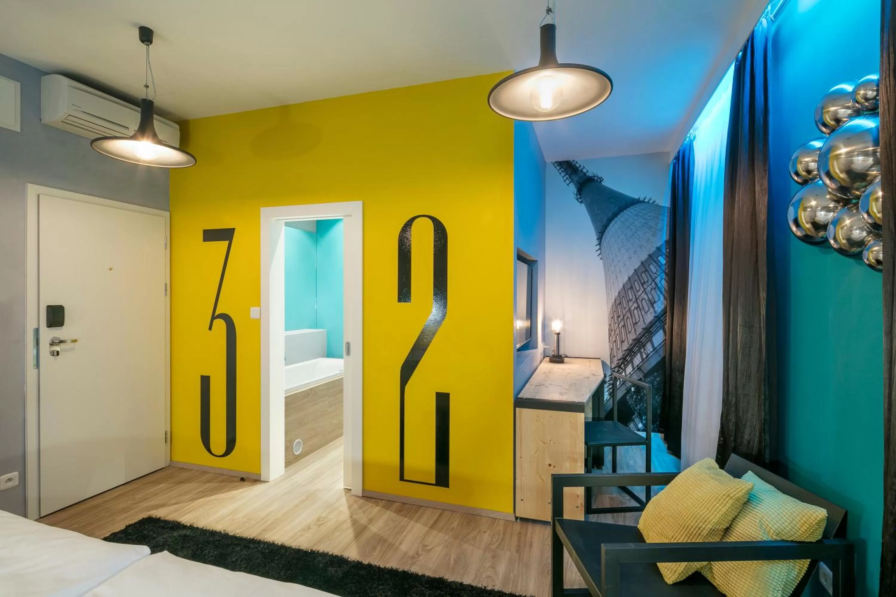 Bedroom, Bed in Pytloun Imperial Design Suites