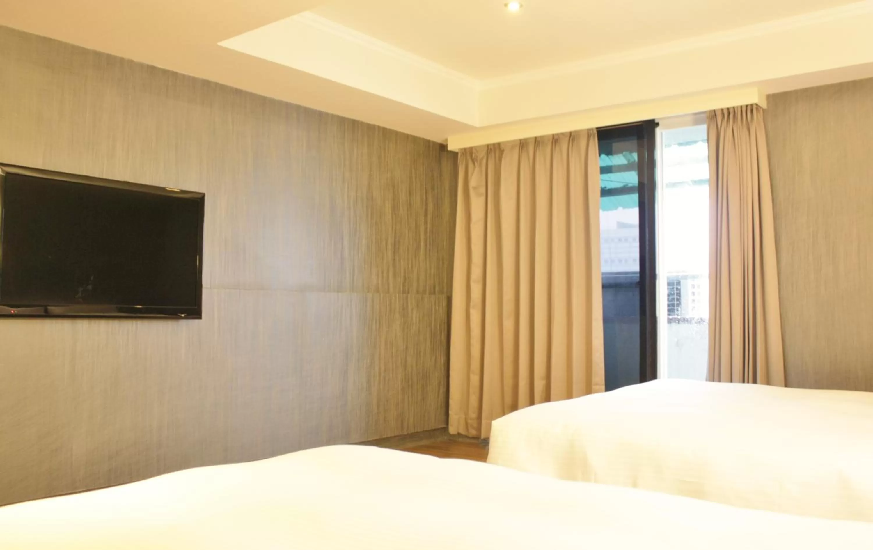 Photo of the whole room, Bed in LIHO Hotel Tainan