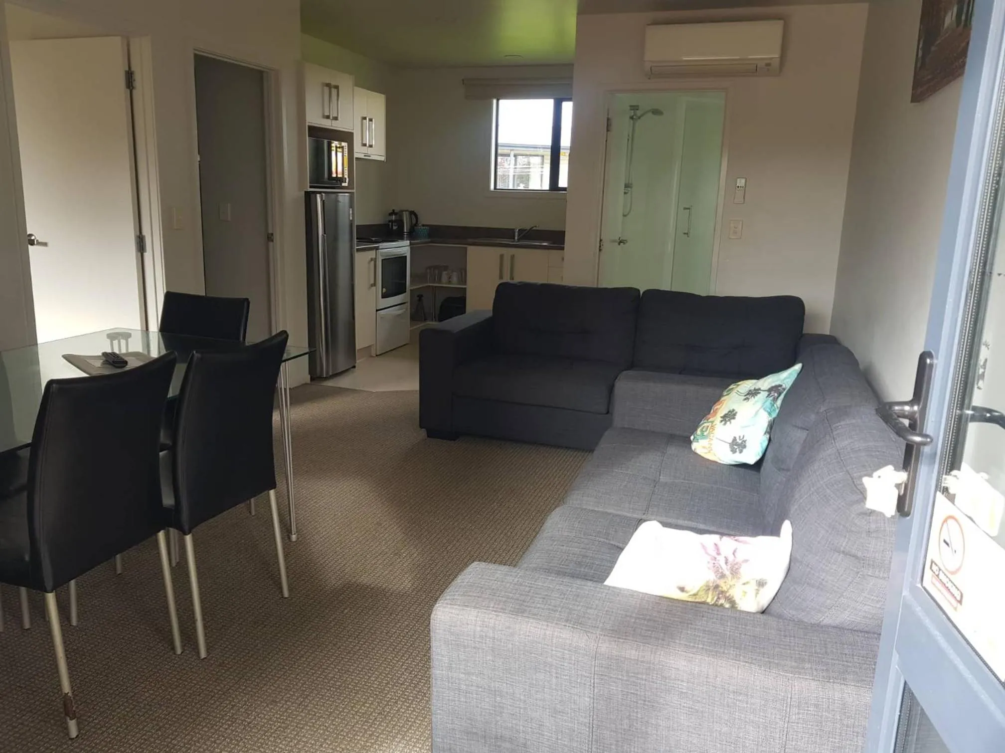 Living room in All Seasons Holiday Park