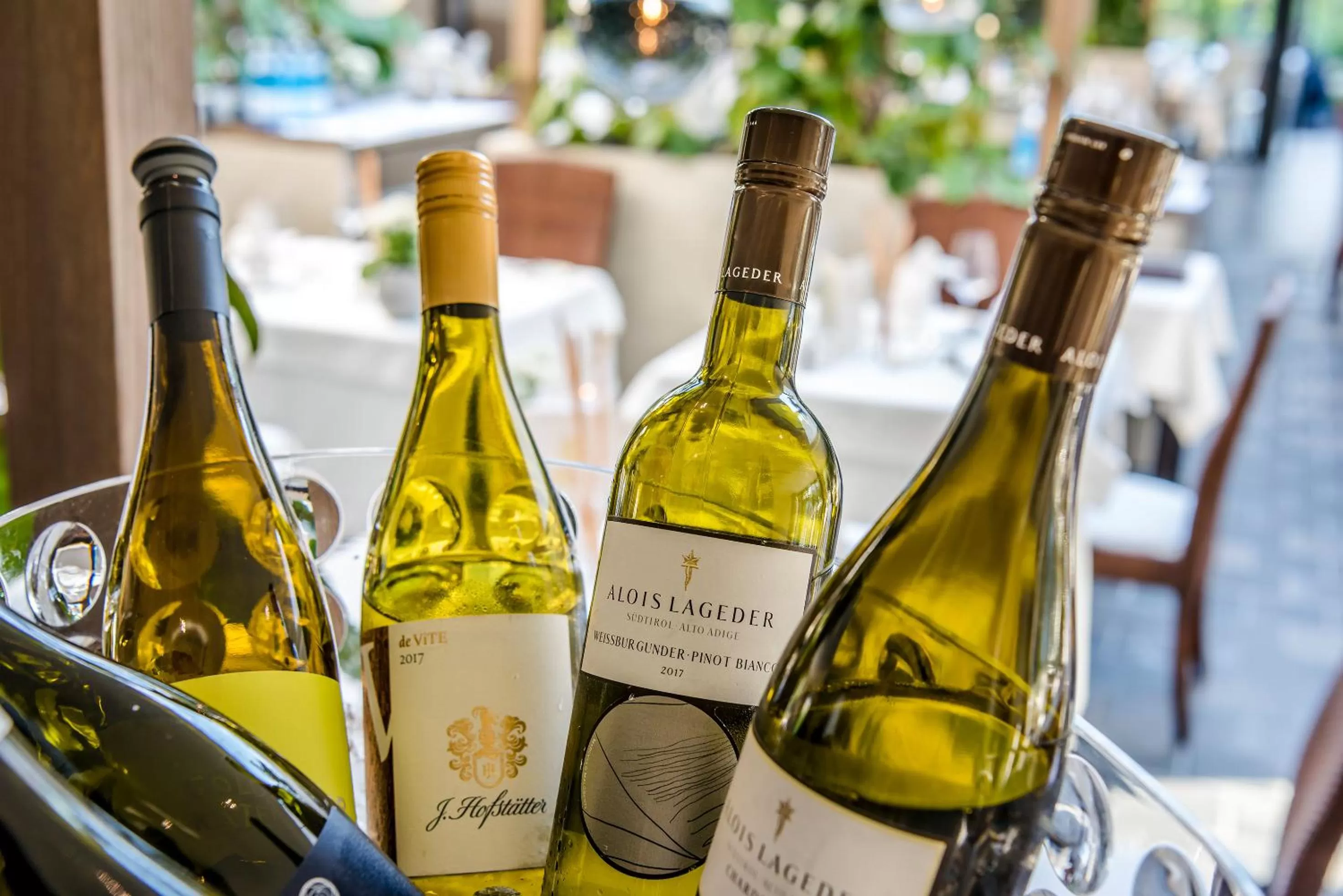 Patio in Hotel Ansitz Plantiz