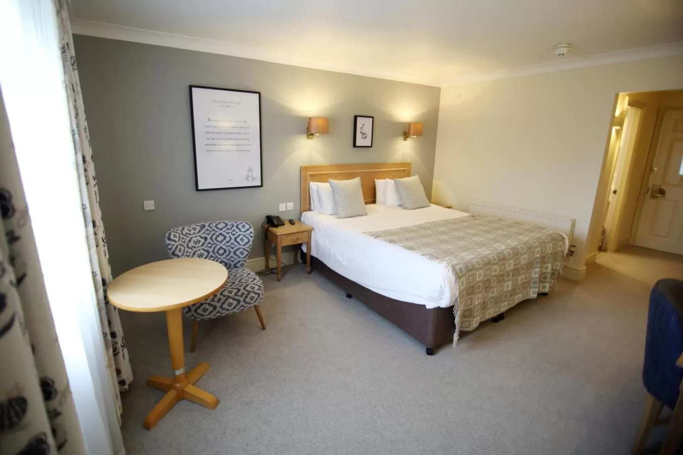 Photo of the whole room, Bed in Mercure Gloucester Bowden Hall Hotel