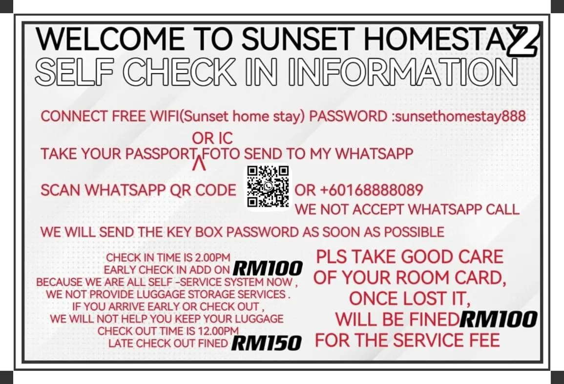 Sunset Homestay - Backpacker Hostel Self Checkin