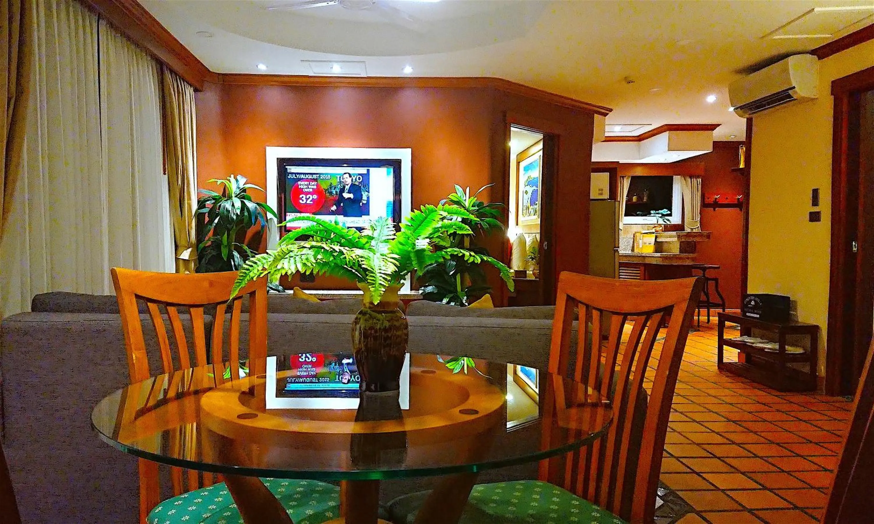 Living room in Pacific Club Resort