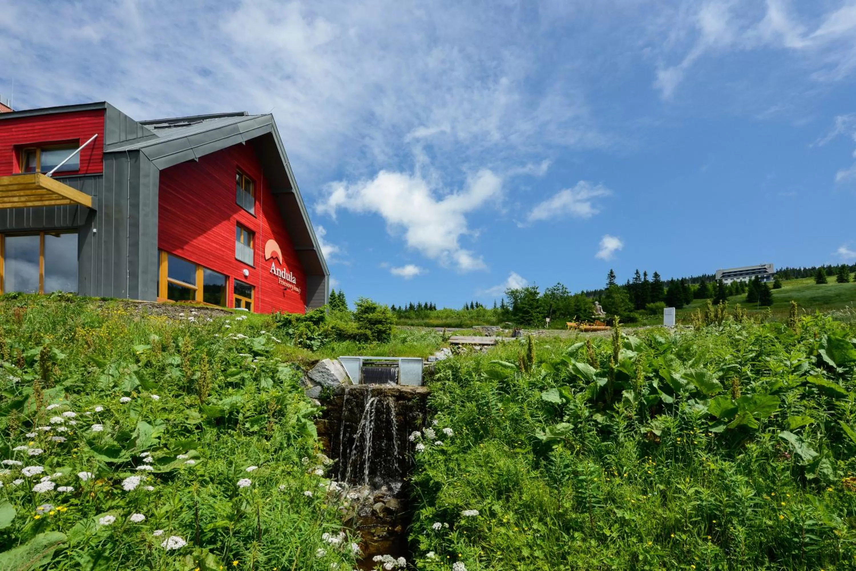 Balcony/Terrace in Penzion Andula Friesovy boudy