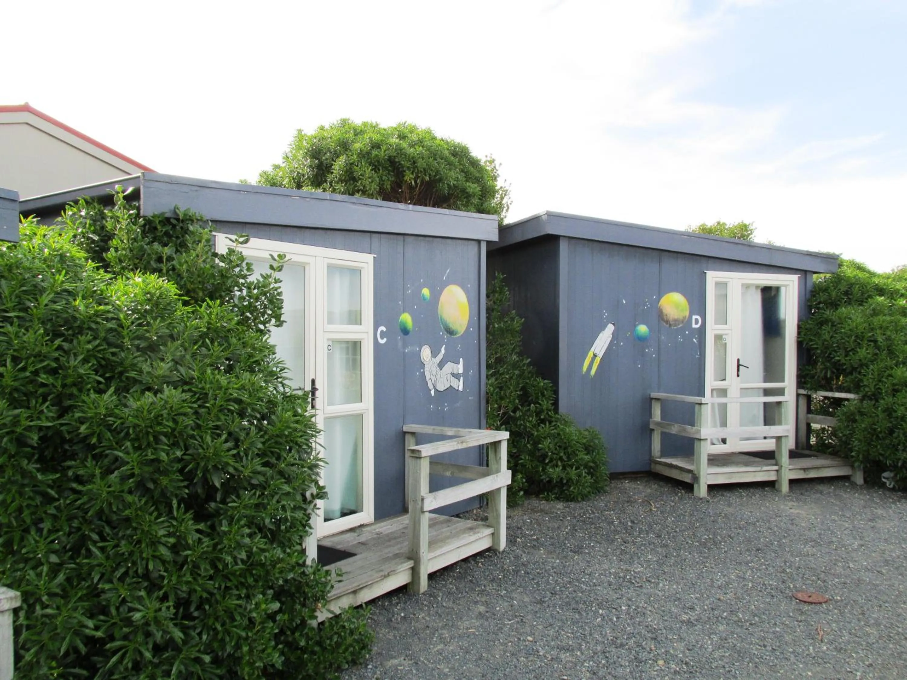 Property building in Dunedin Holiday Park