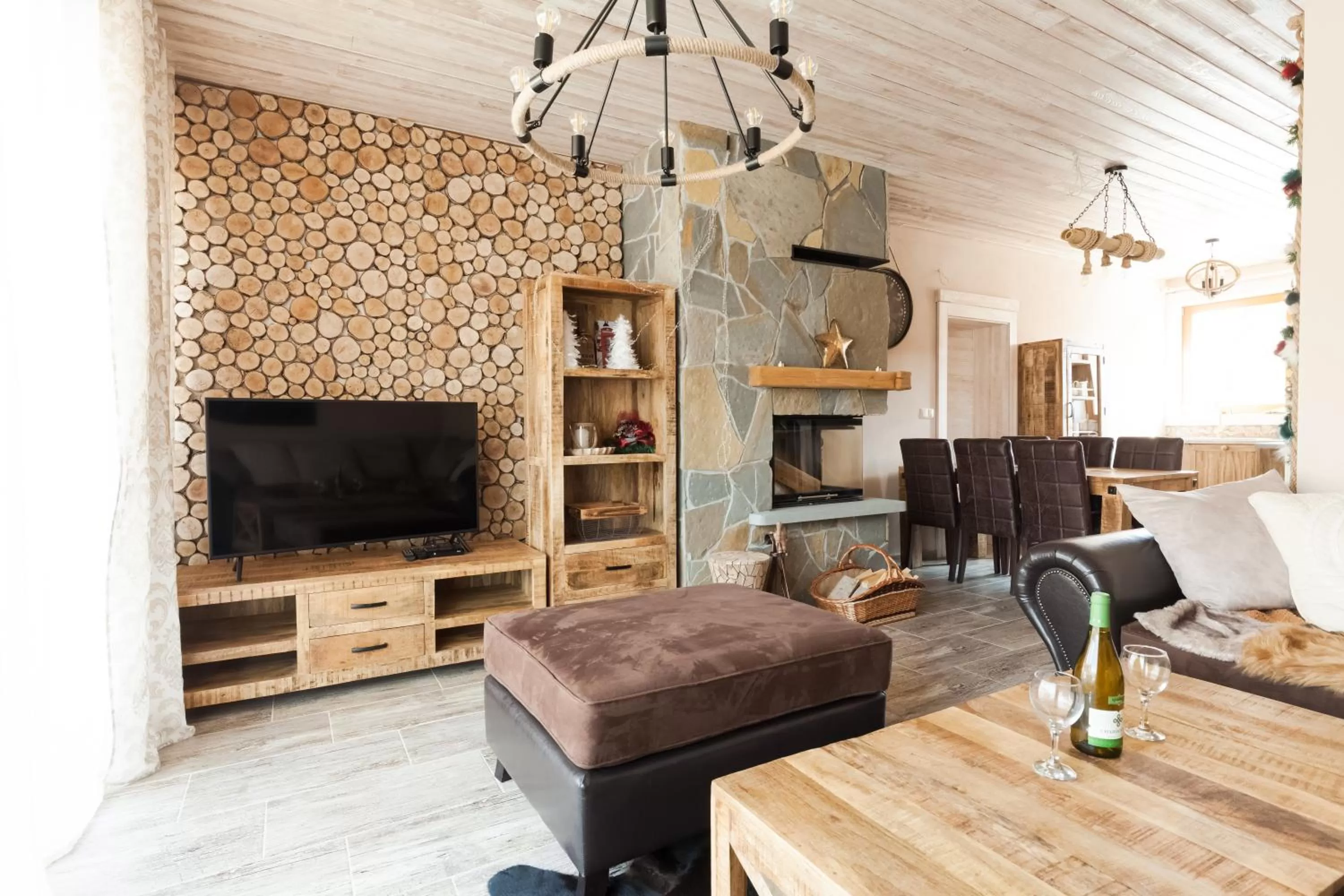 TV and multimedia in Chalets CEDER 1