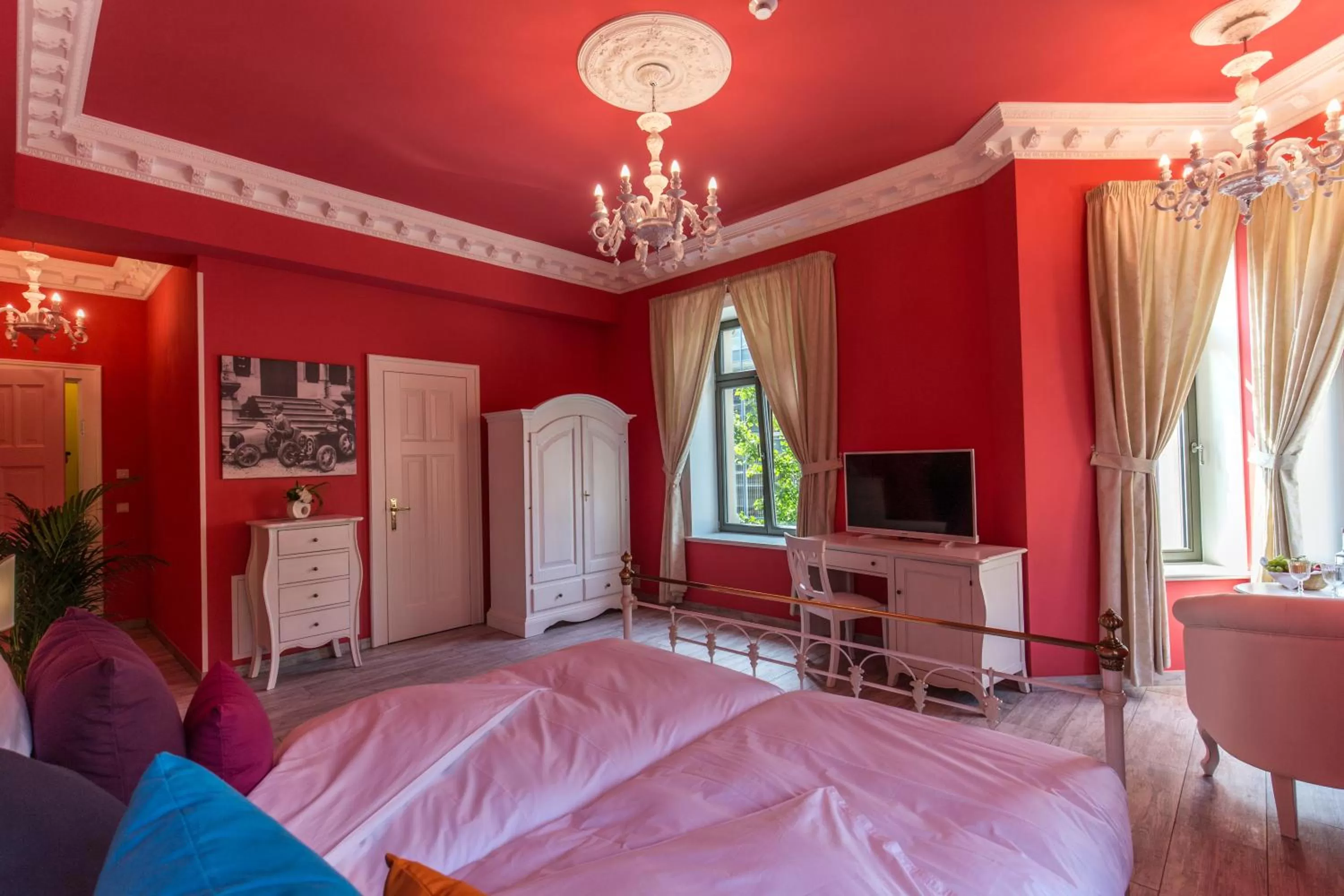 Photo of the whole room, Bed in Grande Albergo Giancarlo