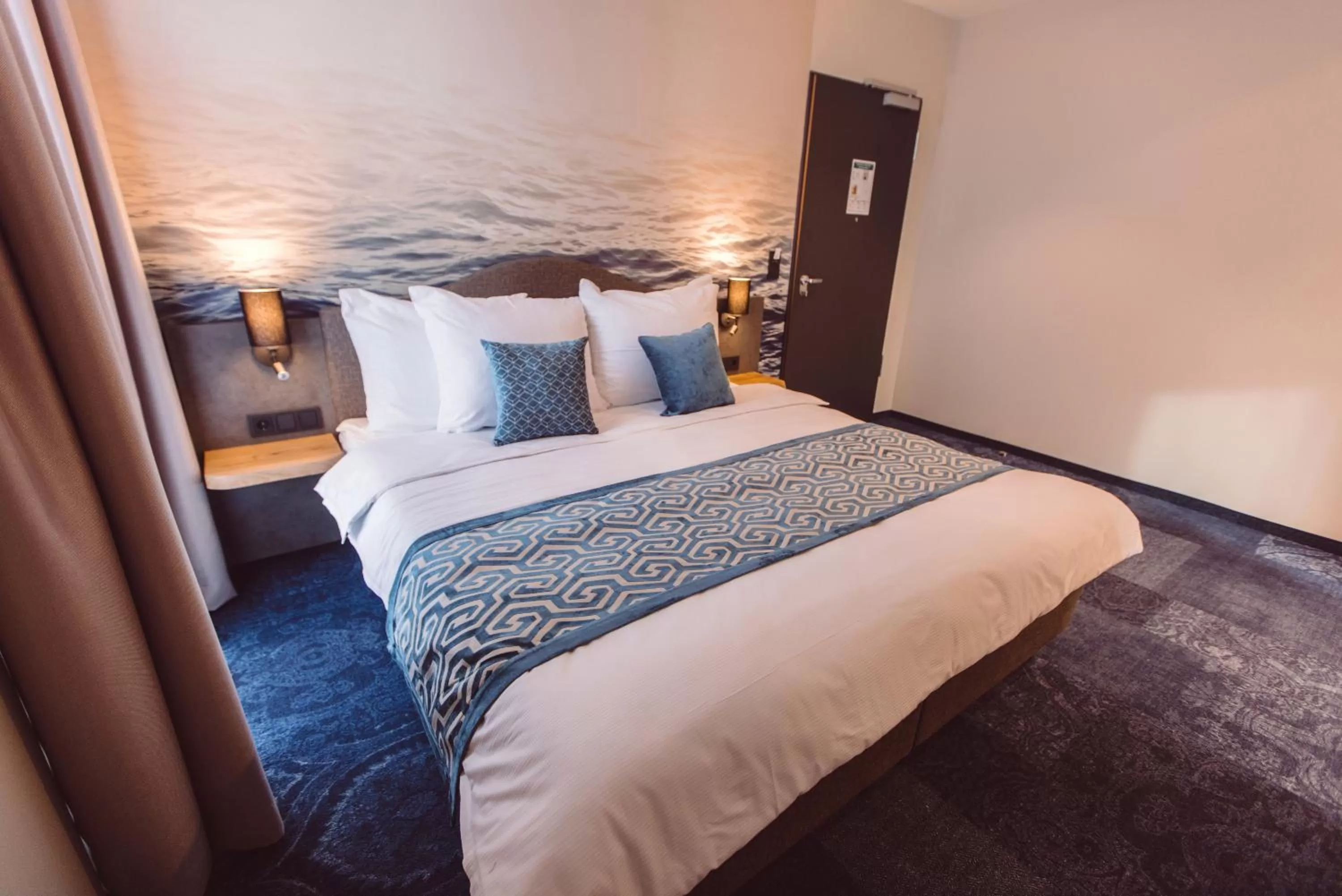 Bed in Hotel Libertas elements pure