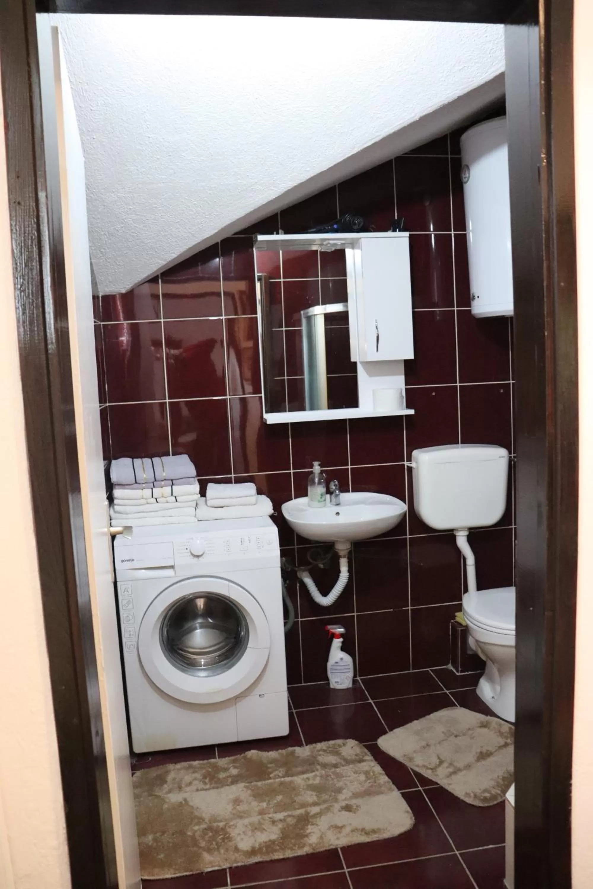 Bathroom in Frile Apartments