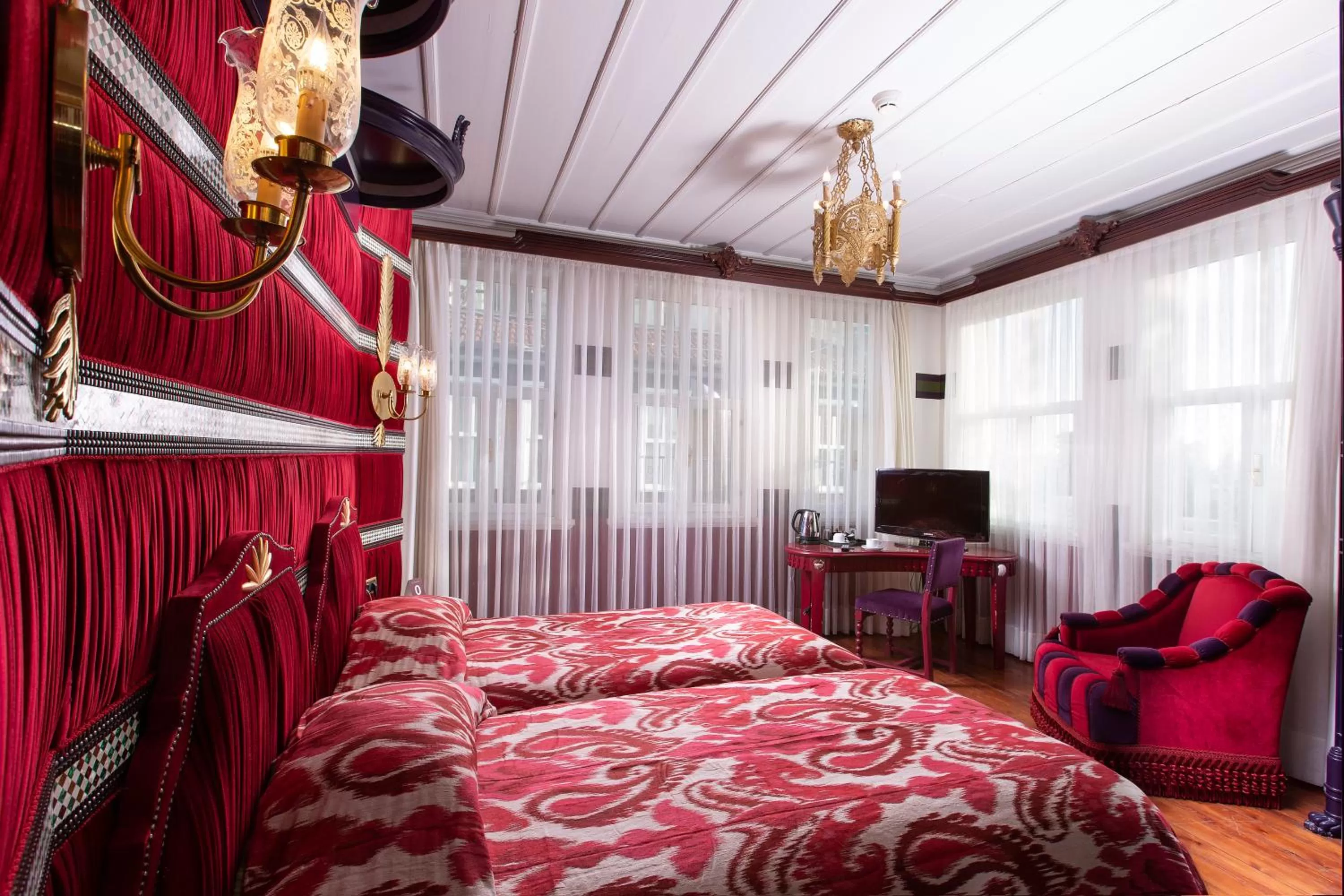 Decorative detail, Bed in Premist Hotels Sultanahmet