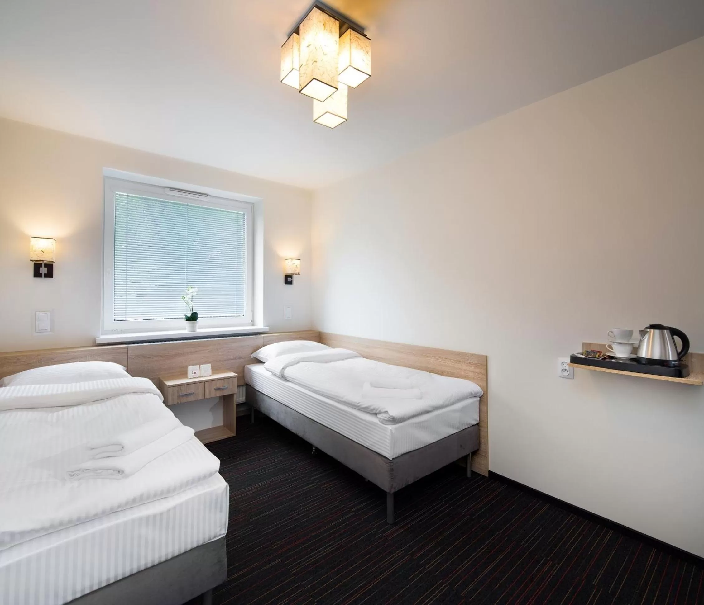 Bed in Automobil Hotel