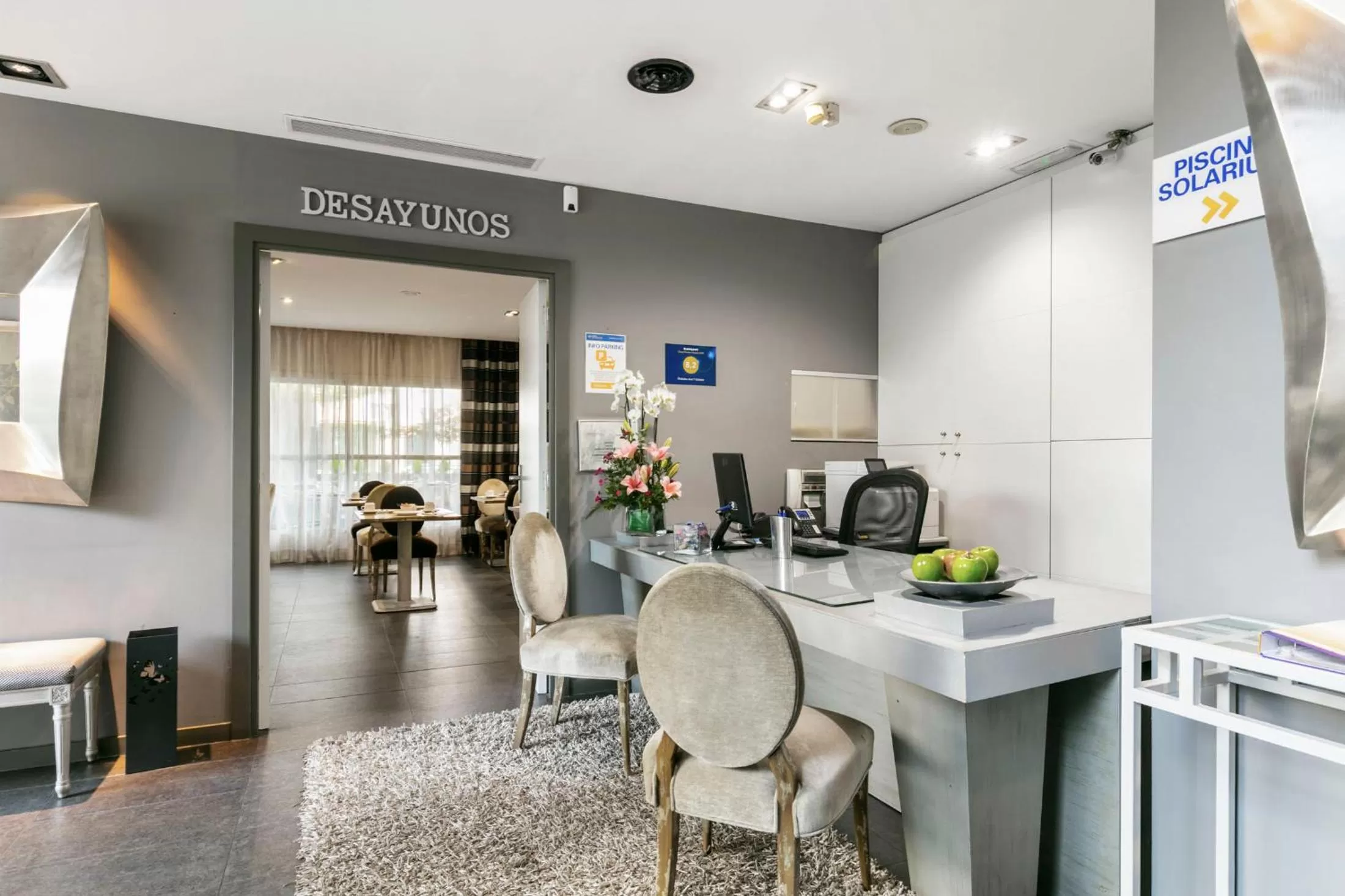 Lobby or reception in Globales Acis y Galatea