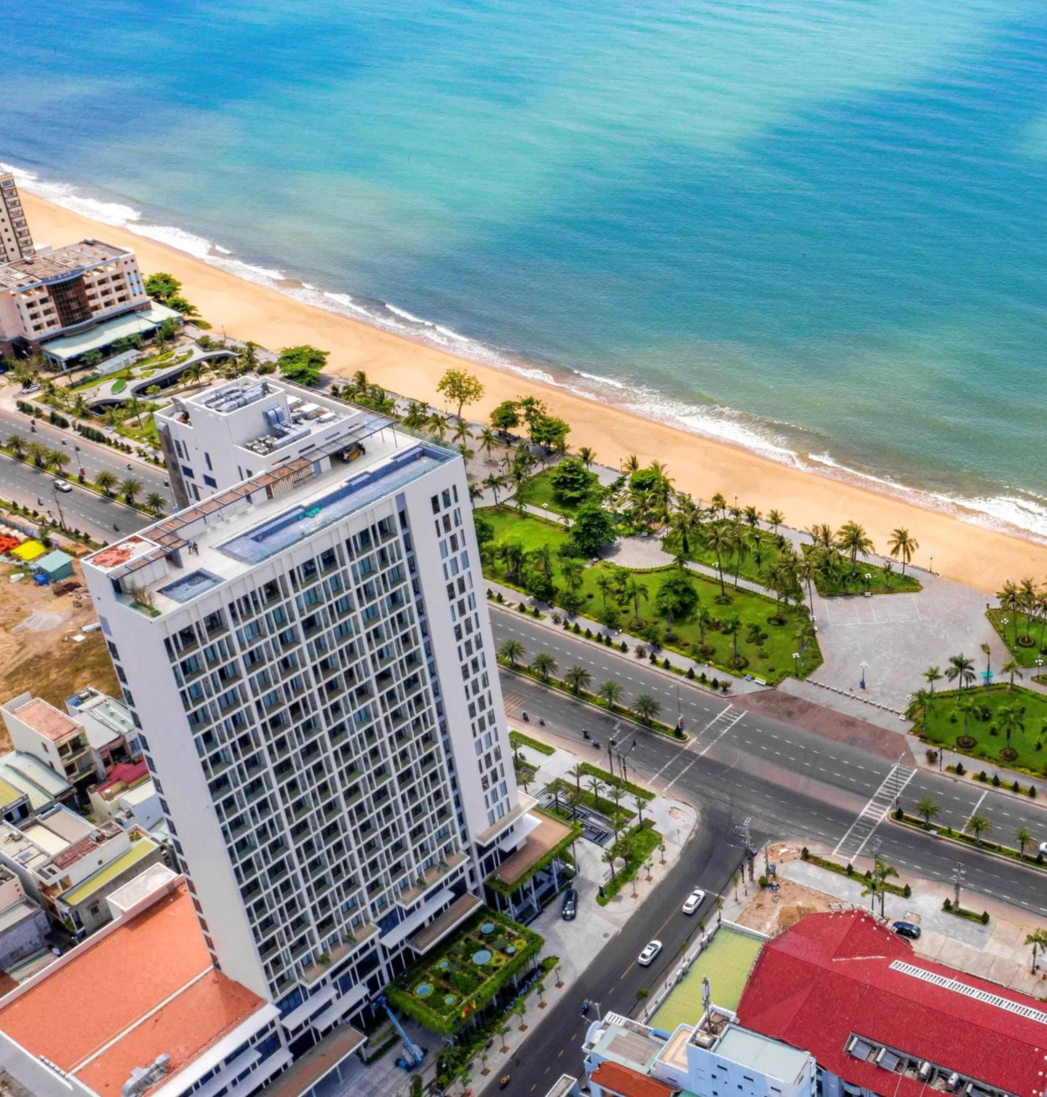 Property building in Anya Premier Beachfront Hotel Quy Nhon