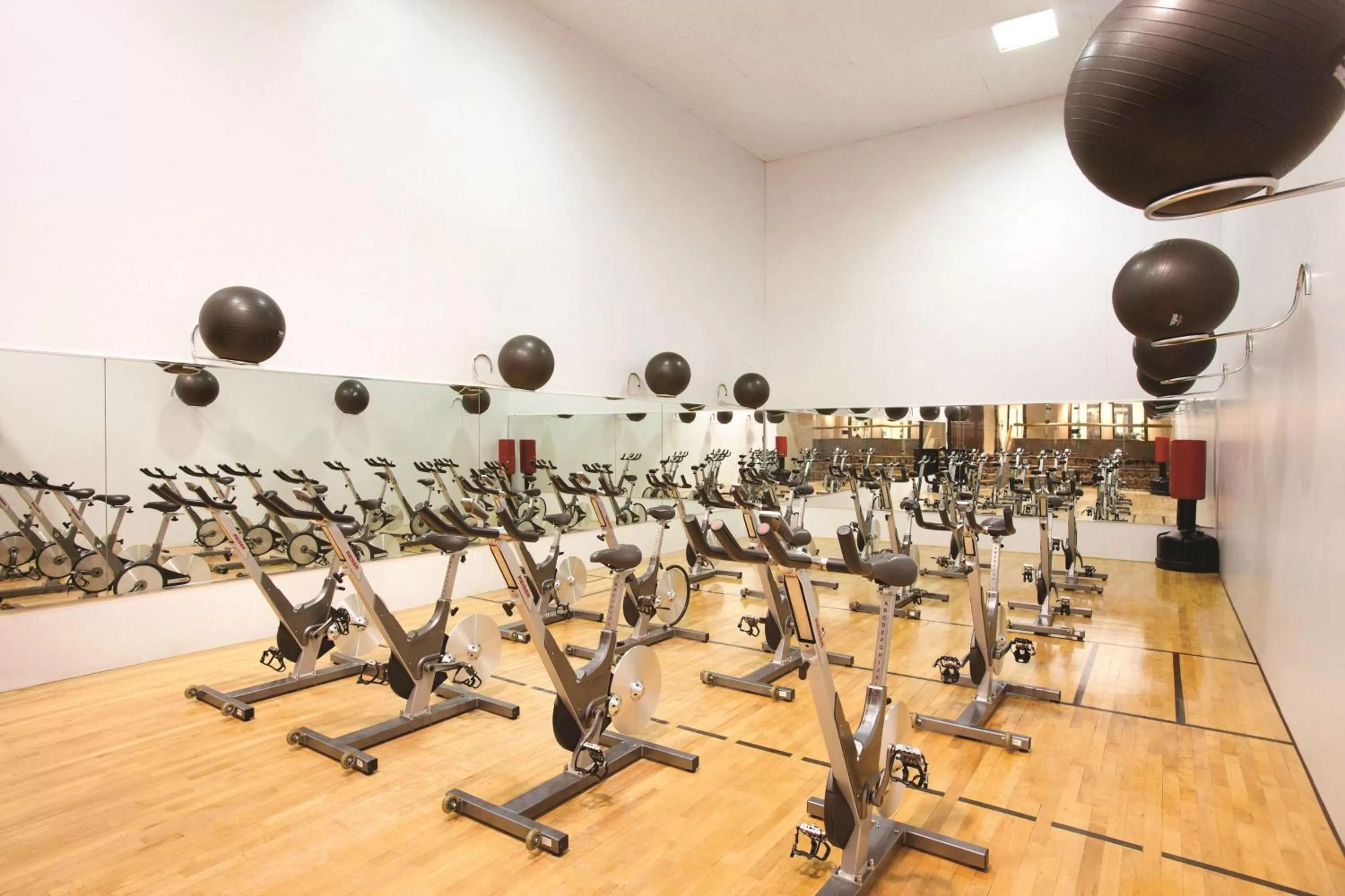 Fitness centre/facilities in Hilton Boston Dedham