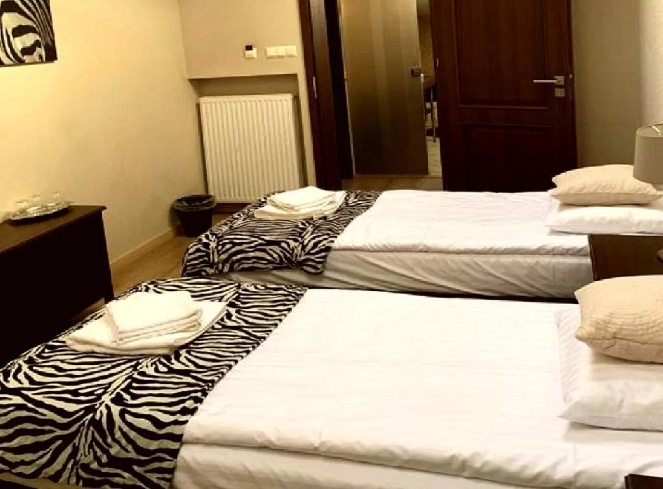 Bed in GRONO Apartamenty