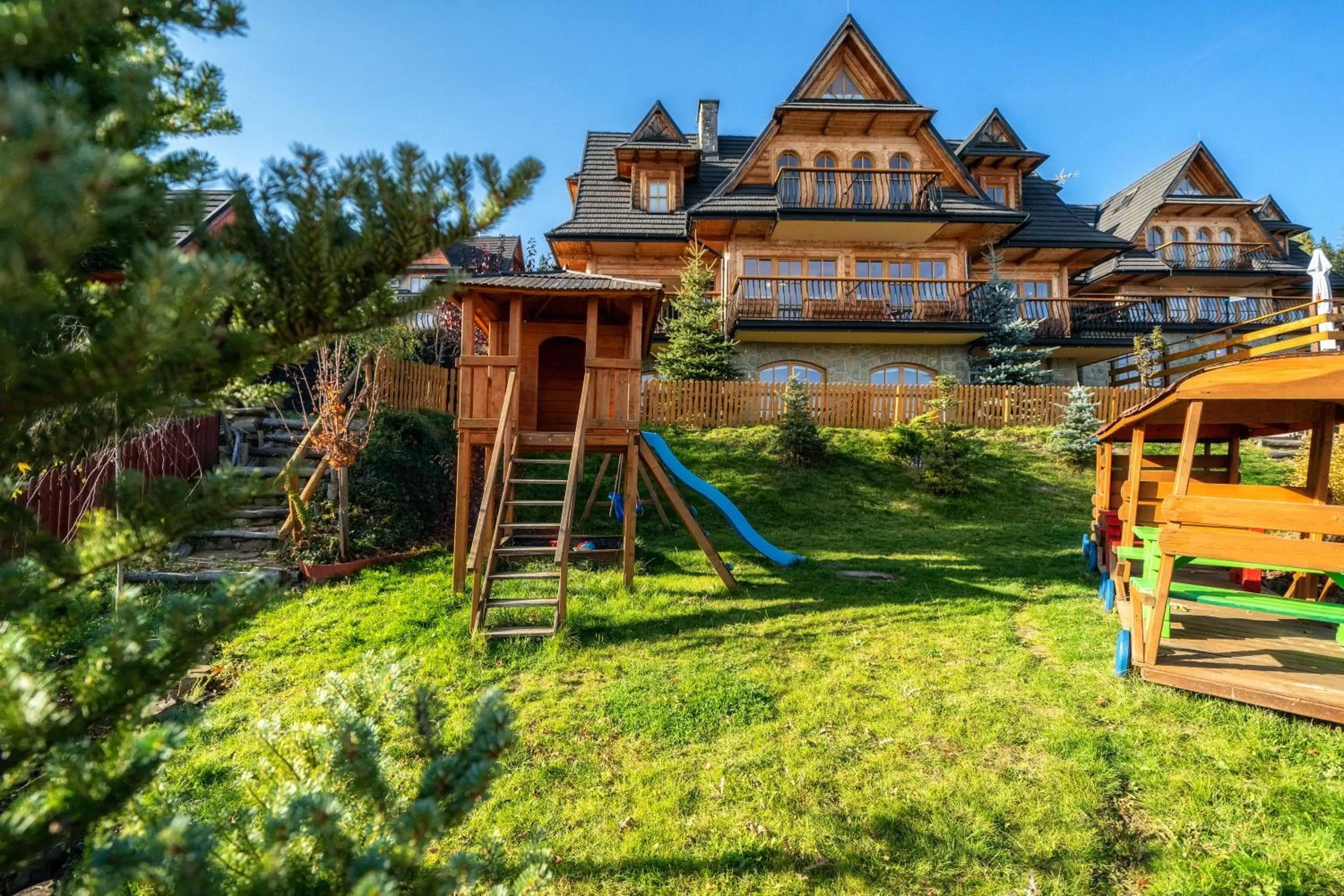 Children play ground in Butorowy Dwór