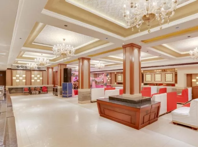 Seating area in Hotel Yatrik