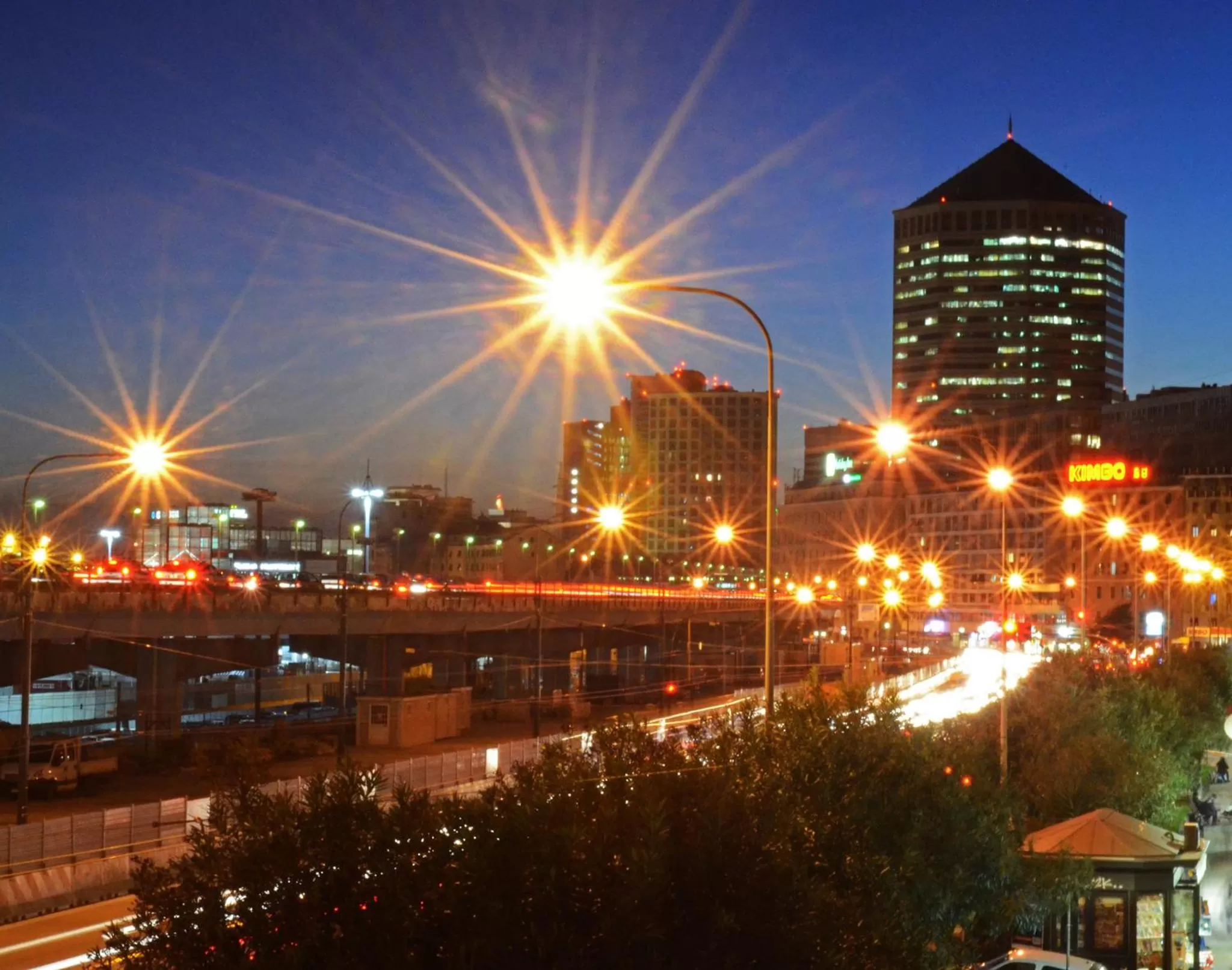 City view in B&B Blue Home