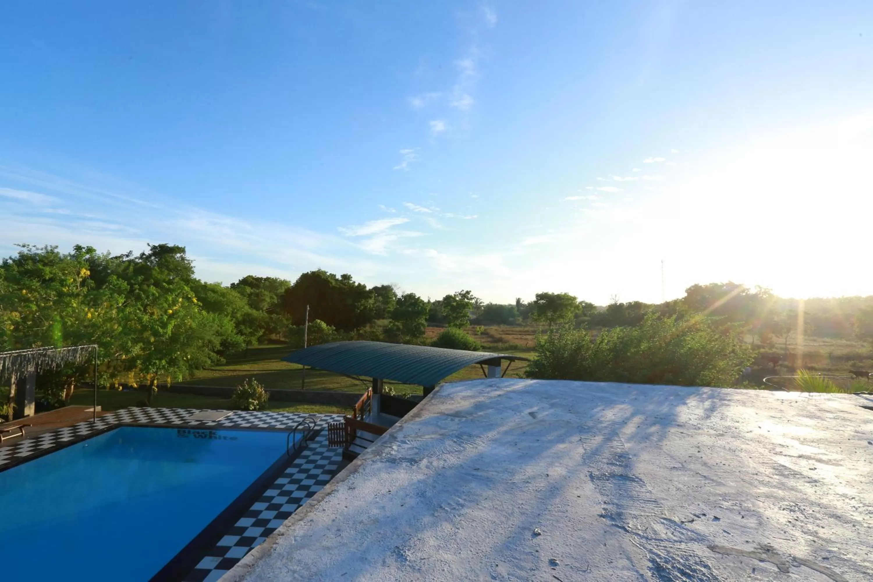 Sunset in Eco Hotel Black & White - Anuradhapura