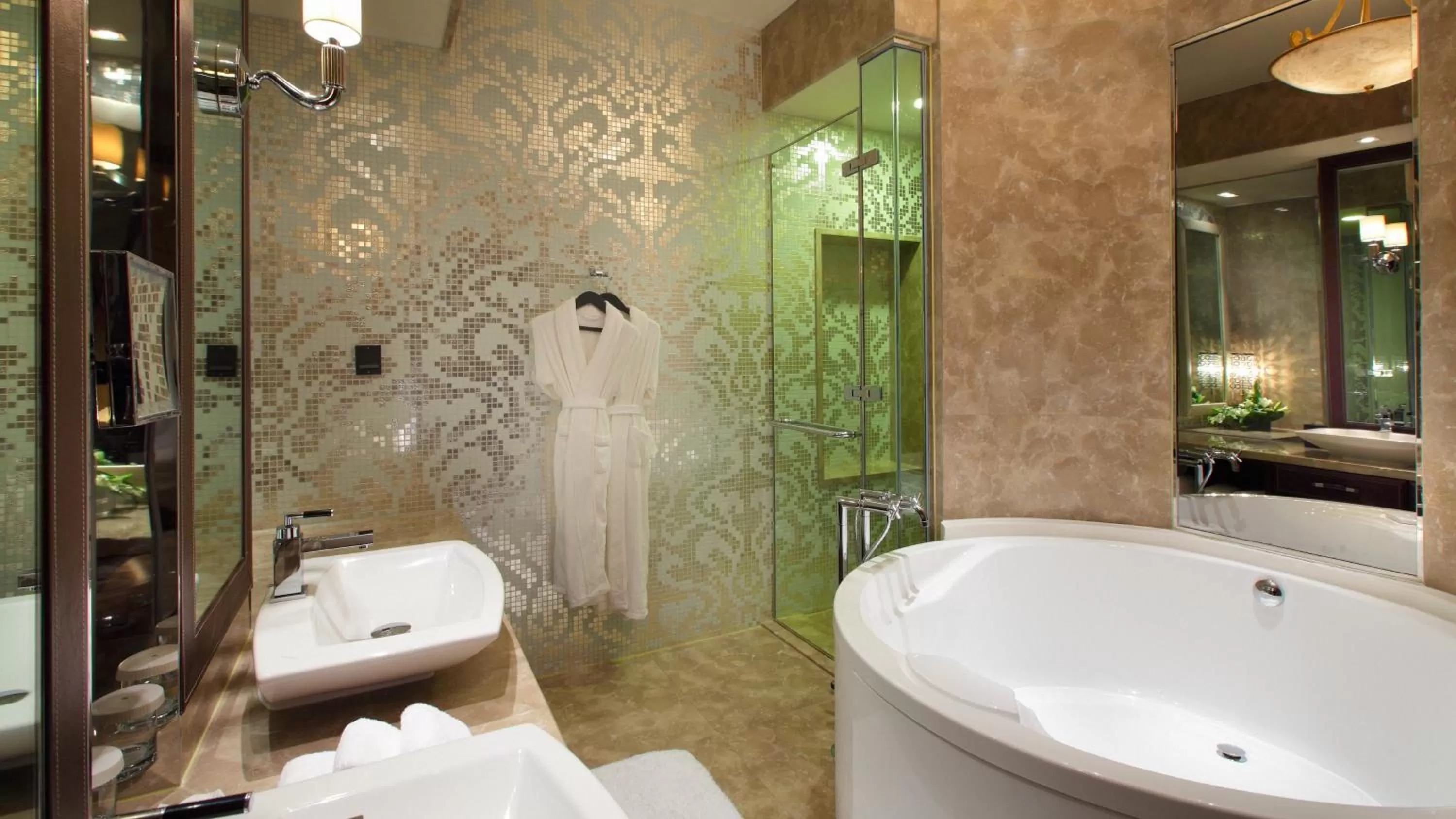 Bathroom in InterContinental Nanjing by IHG