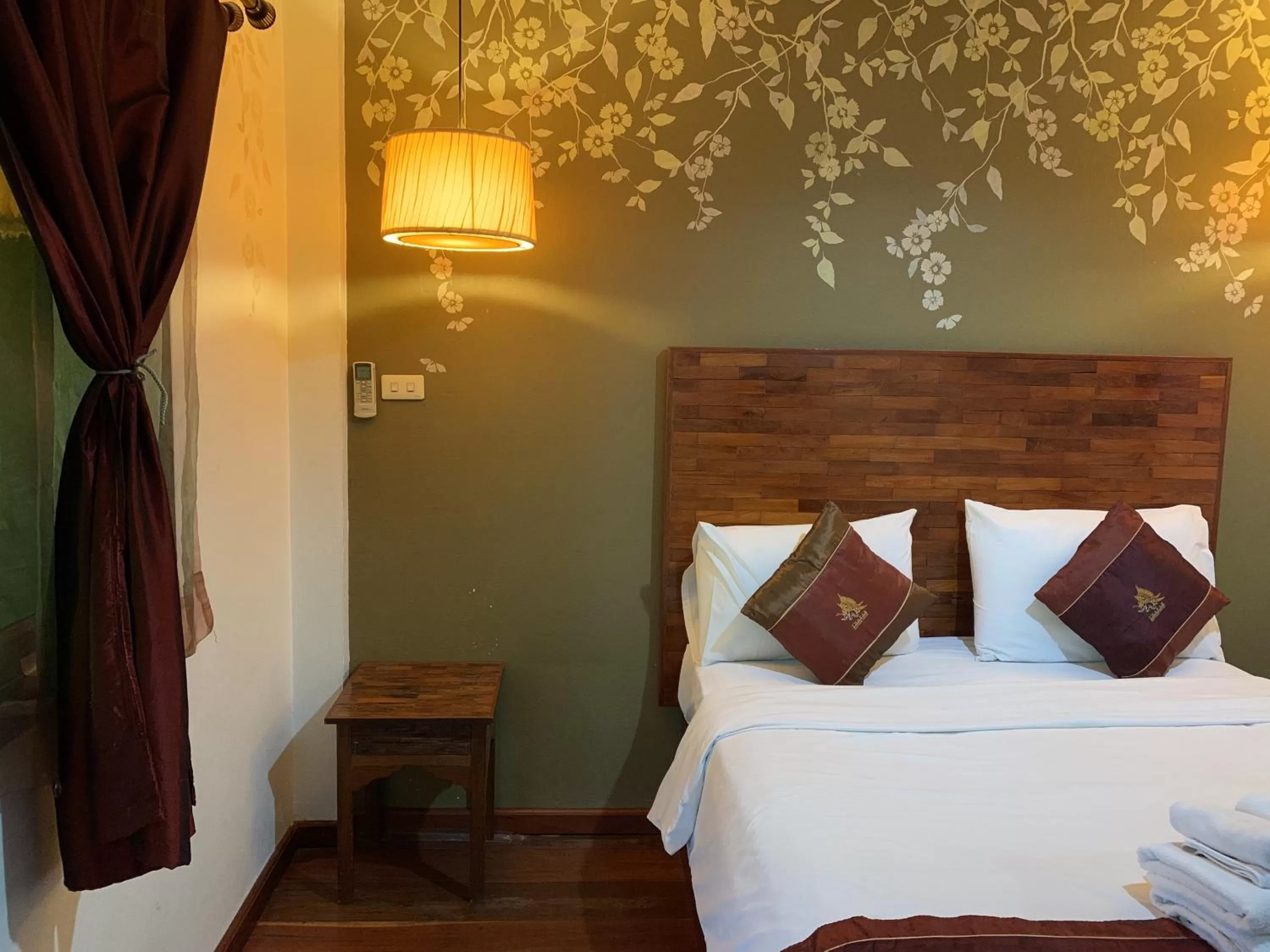 Bed in Thapae Boutique House