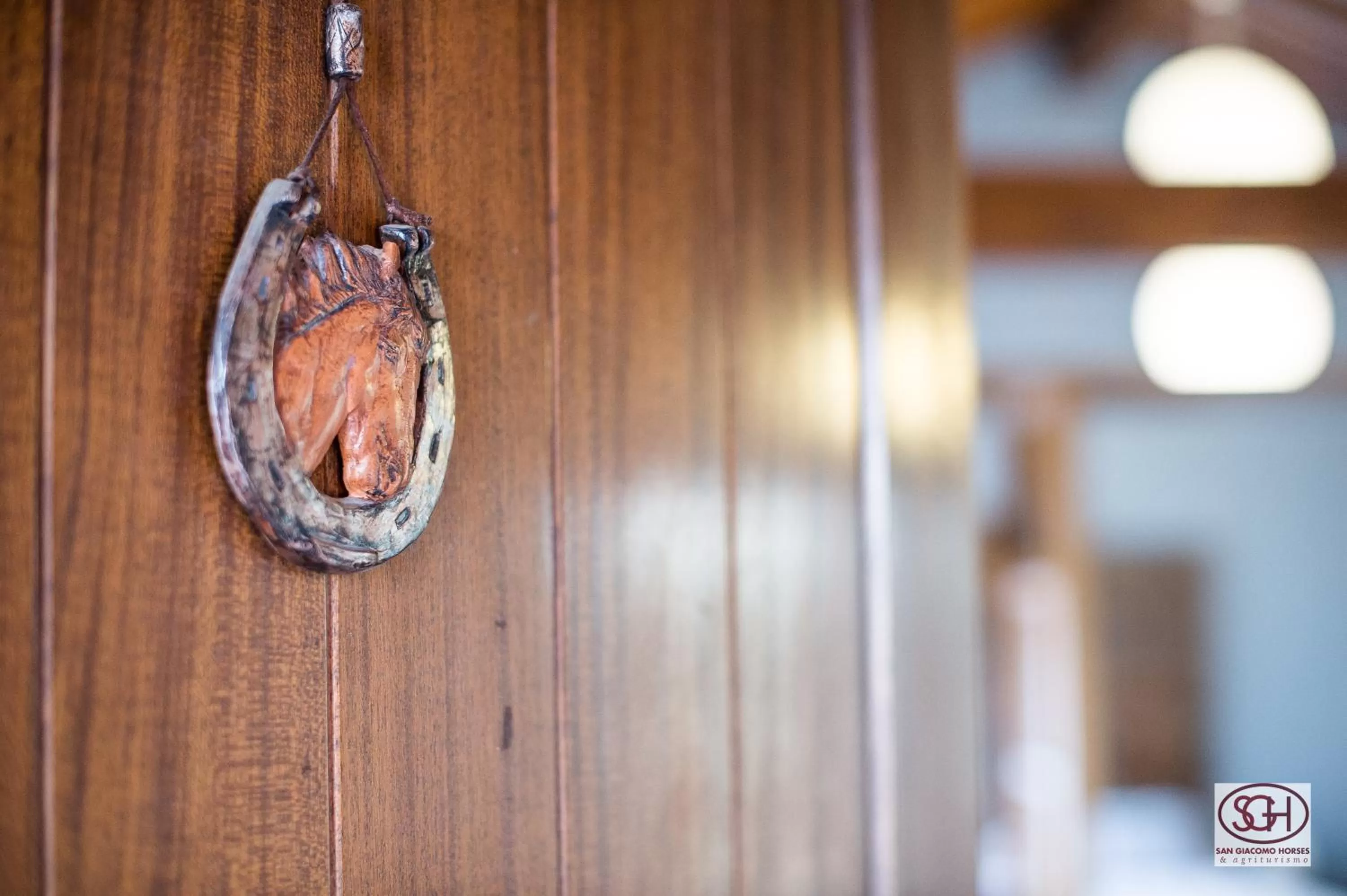Decorative detail in San Giacomo Horses & Agriturismo