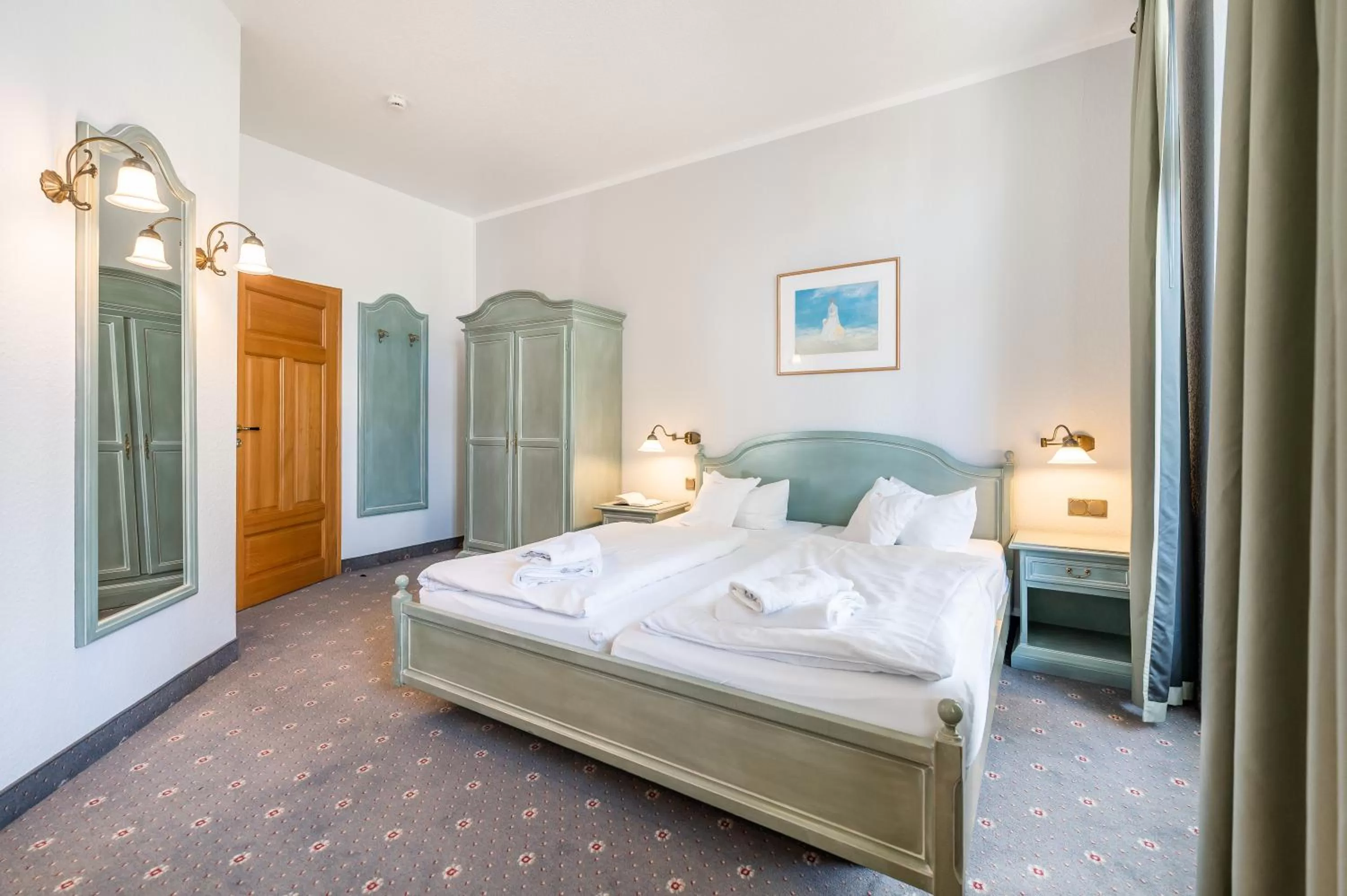 Bed in Hotel Villa Neander