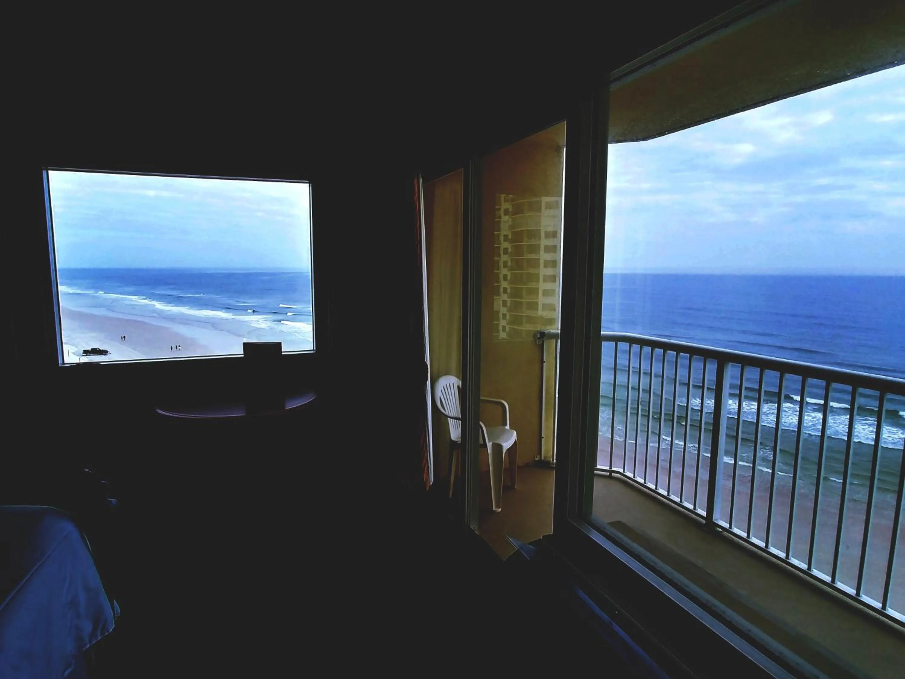 Sea view in Emerald Shores Hotel - Daytona Beach