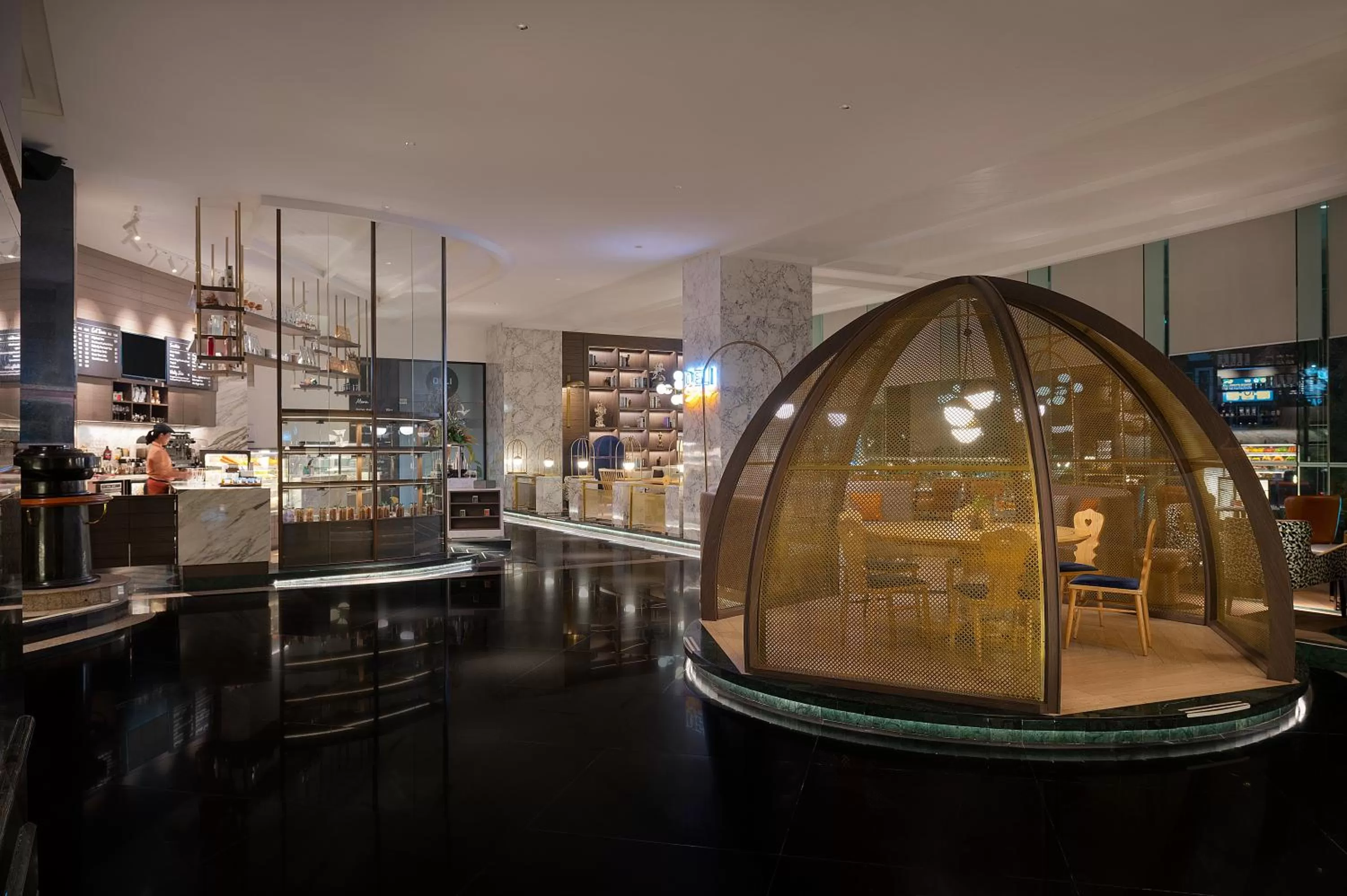 Lobby or reception in Swissotel Bangkok Ratchada